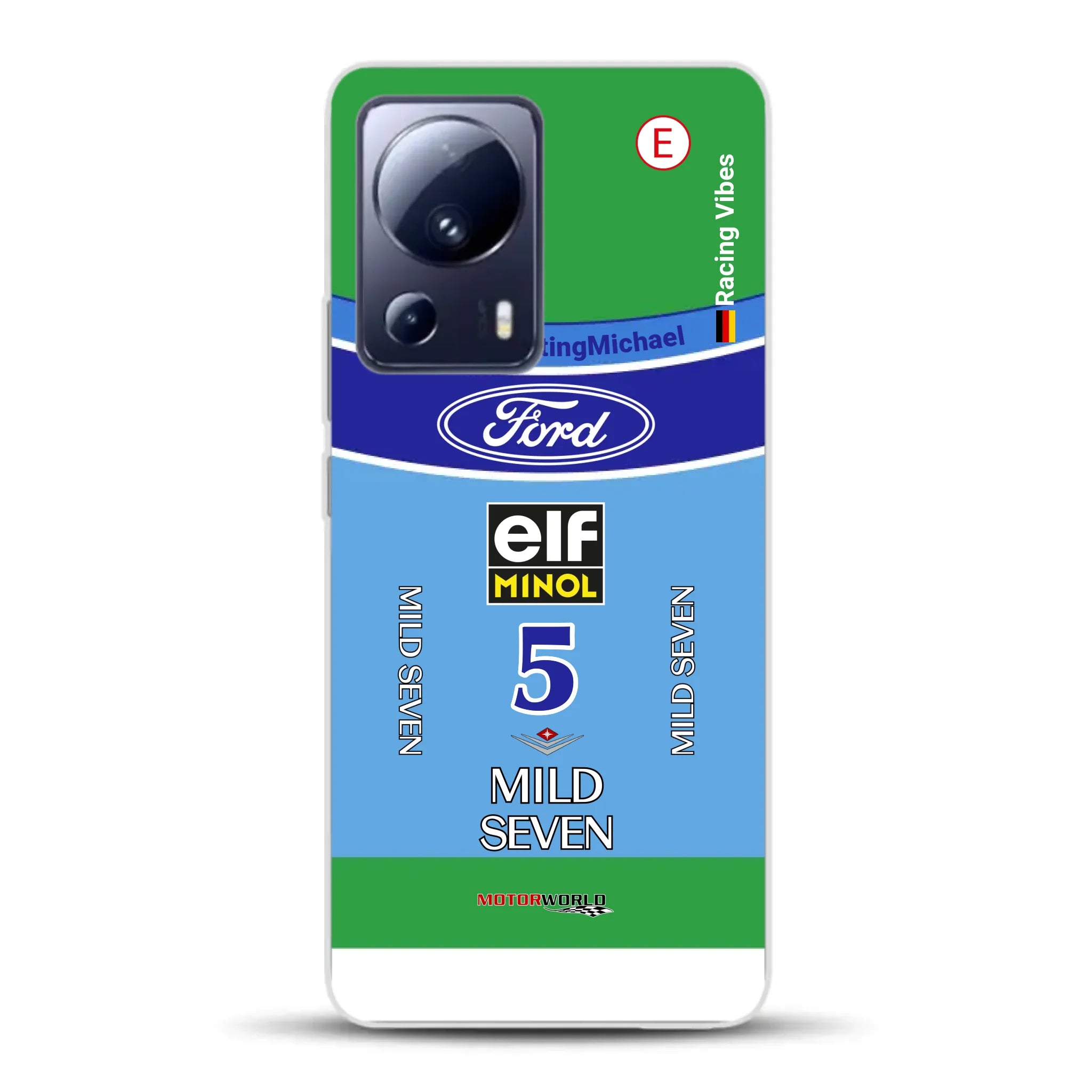 Benetton B194 F1 1994 Michael Schumacher Champion Livery - Housse de téléphone portable personnalisée pour Xiaomi