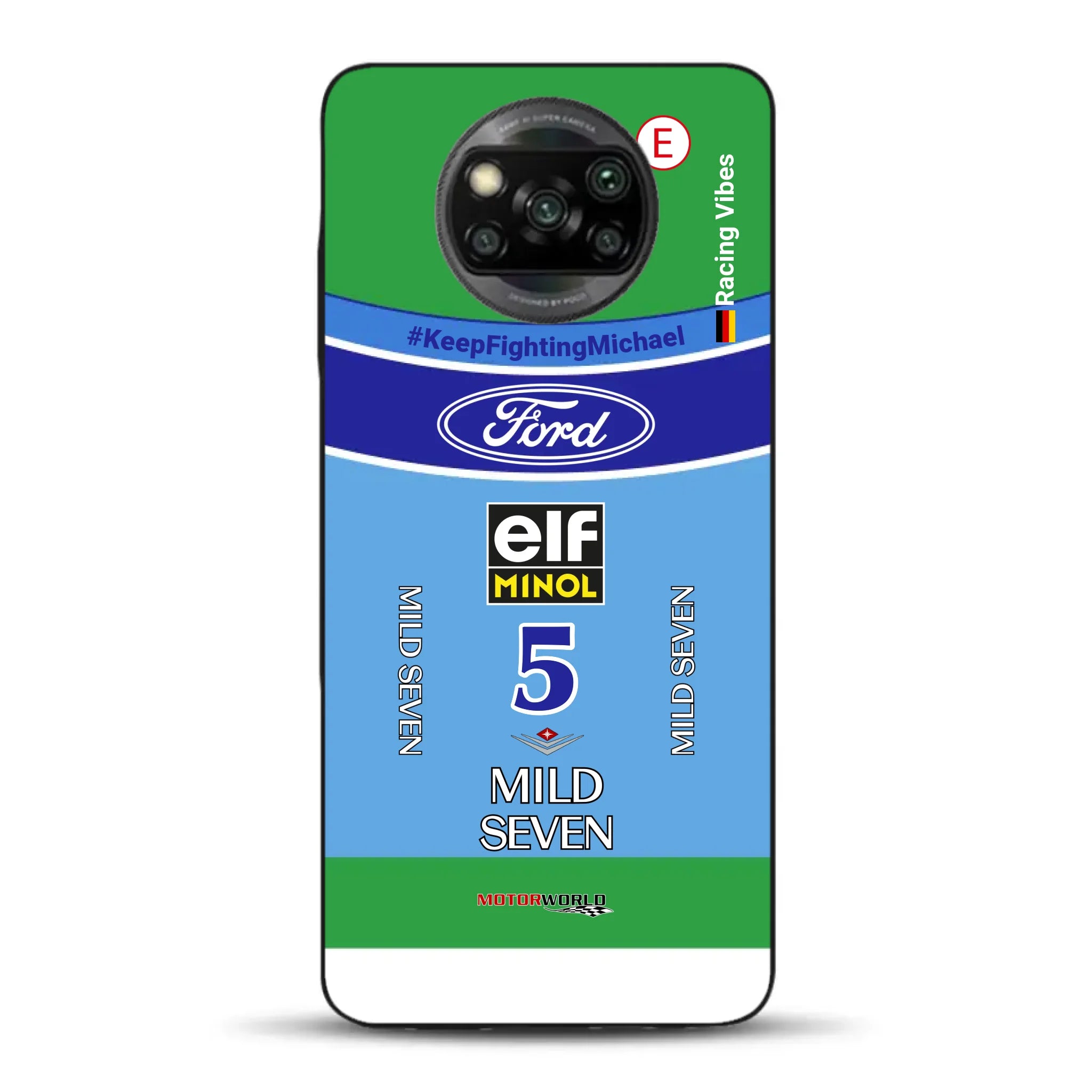 Benetton B194 F1 1994 Michael Schumacher Champion Livery - Custom phone case for Xiaomi