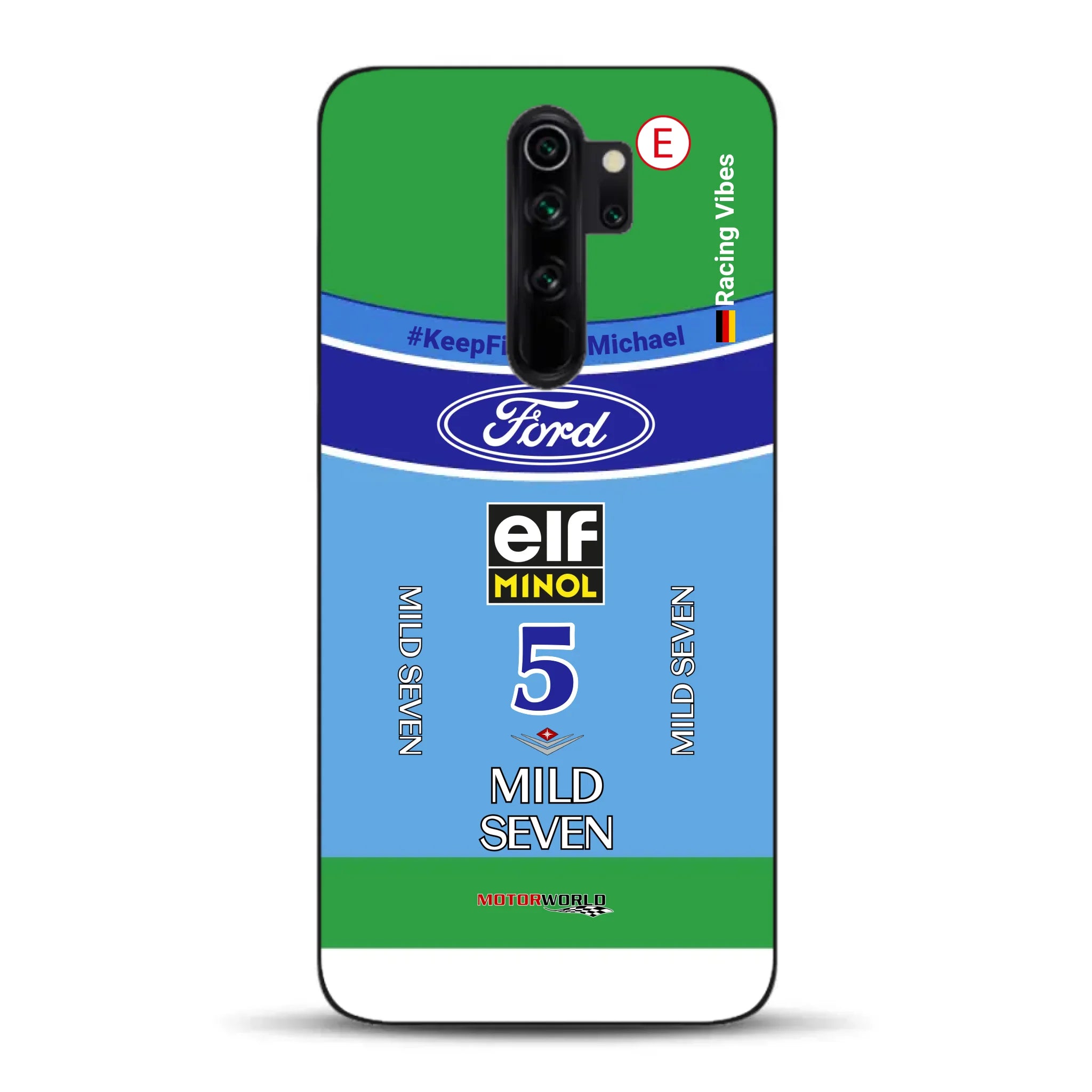 Benetton B194 F1 1994 Michael Schumacher Champion Livery - Housse de téléphone portable personnalisée pour Xiaomi