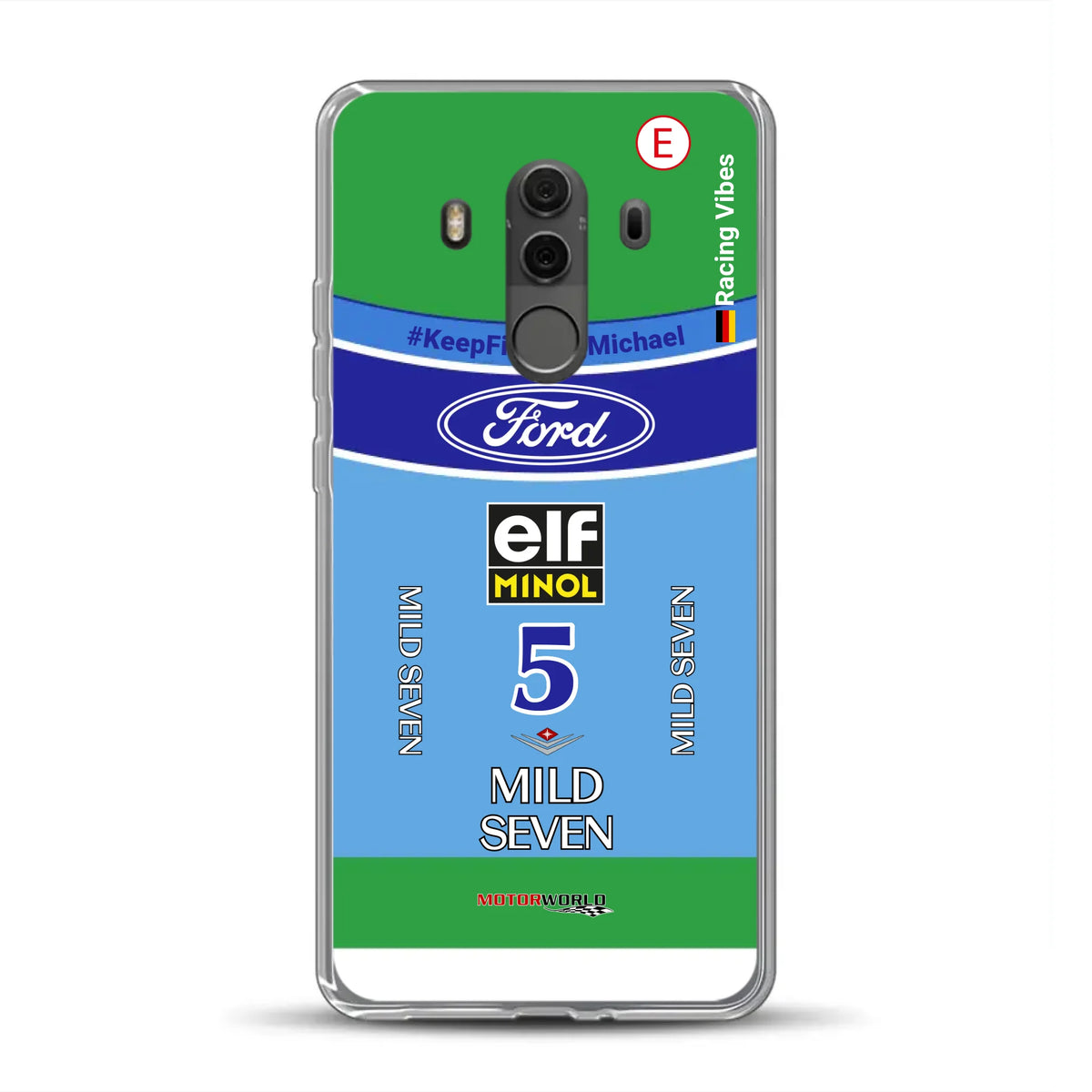 Benetton B194 F1 1994 Michael Schumacher Champion Livery - Individuelle Handyhülle für Huawei