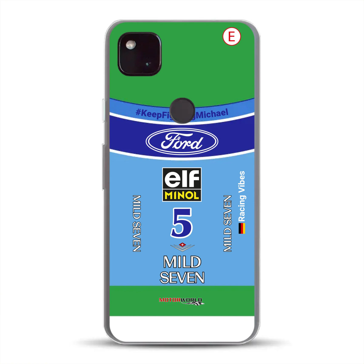 Benetton B194 F1 1994 Michael Schumacher Champion Livery - Custodia per cellulare personalizzata per Google