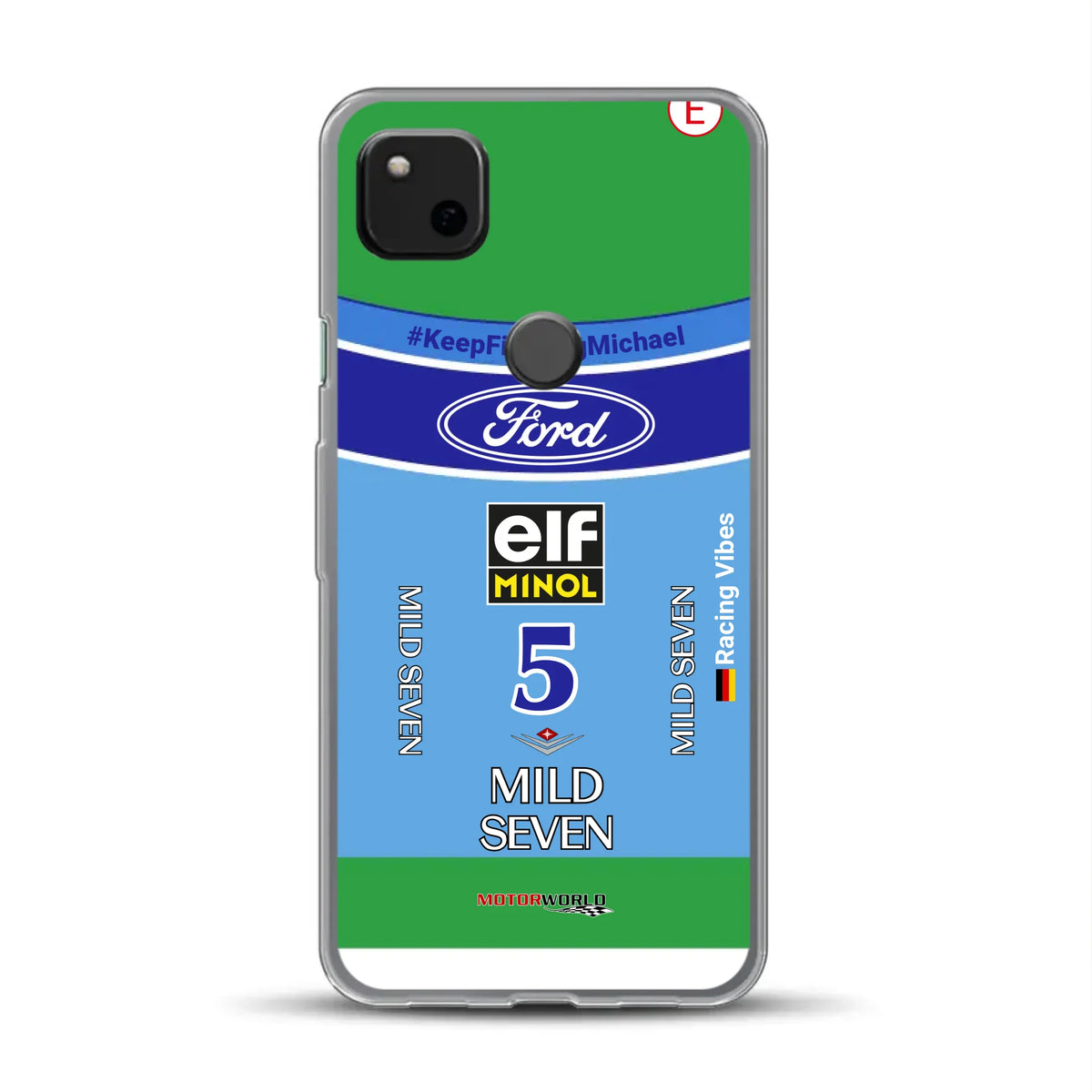 Benetton B194 F1 1994 Michael Schumacher Champion Livery - Custodia per cellulare personalizzata per Google