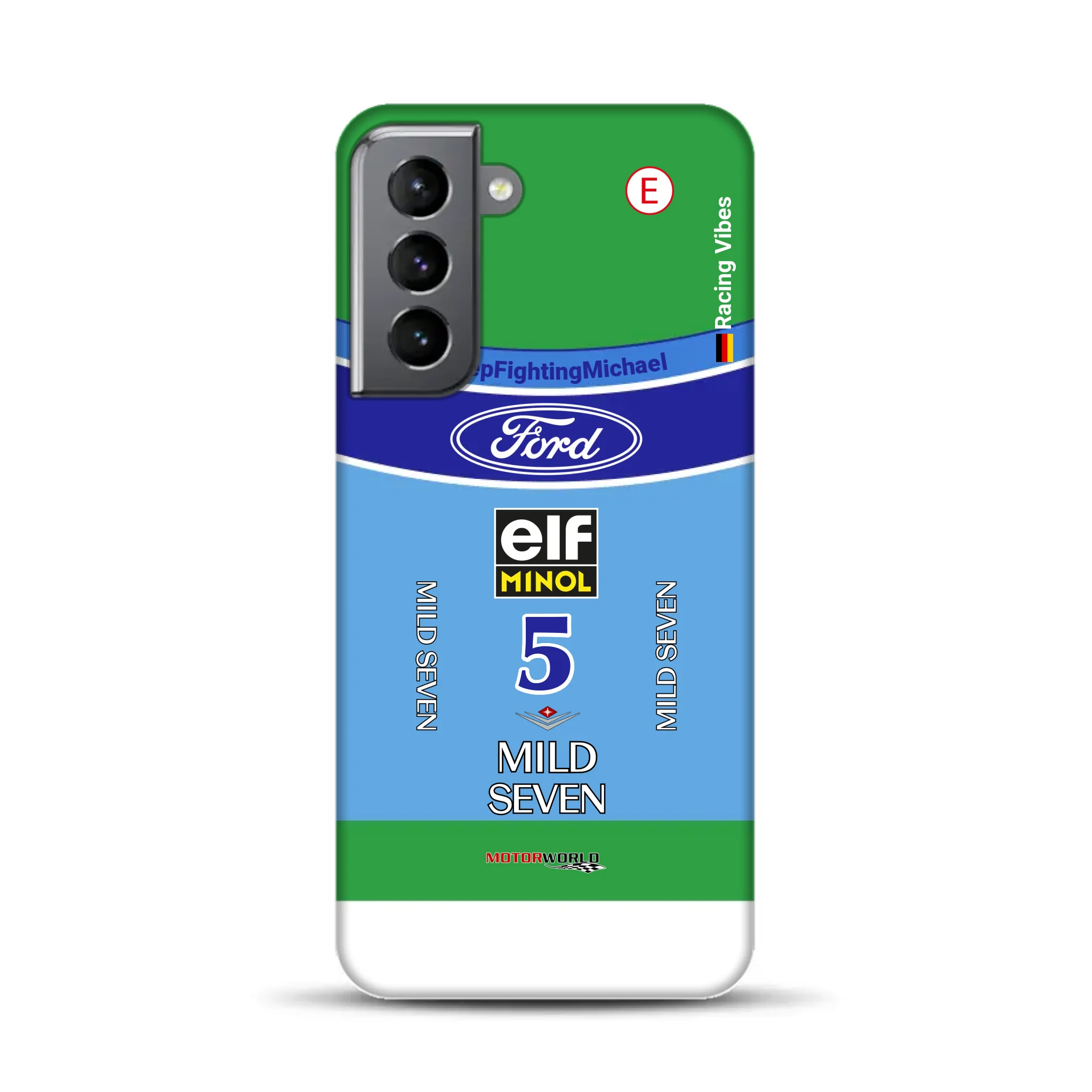 Benetton B194 F1 1994 Michael Schumacher Champion Livery - Individuelle Premium Hülle für Samsung