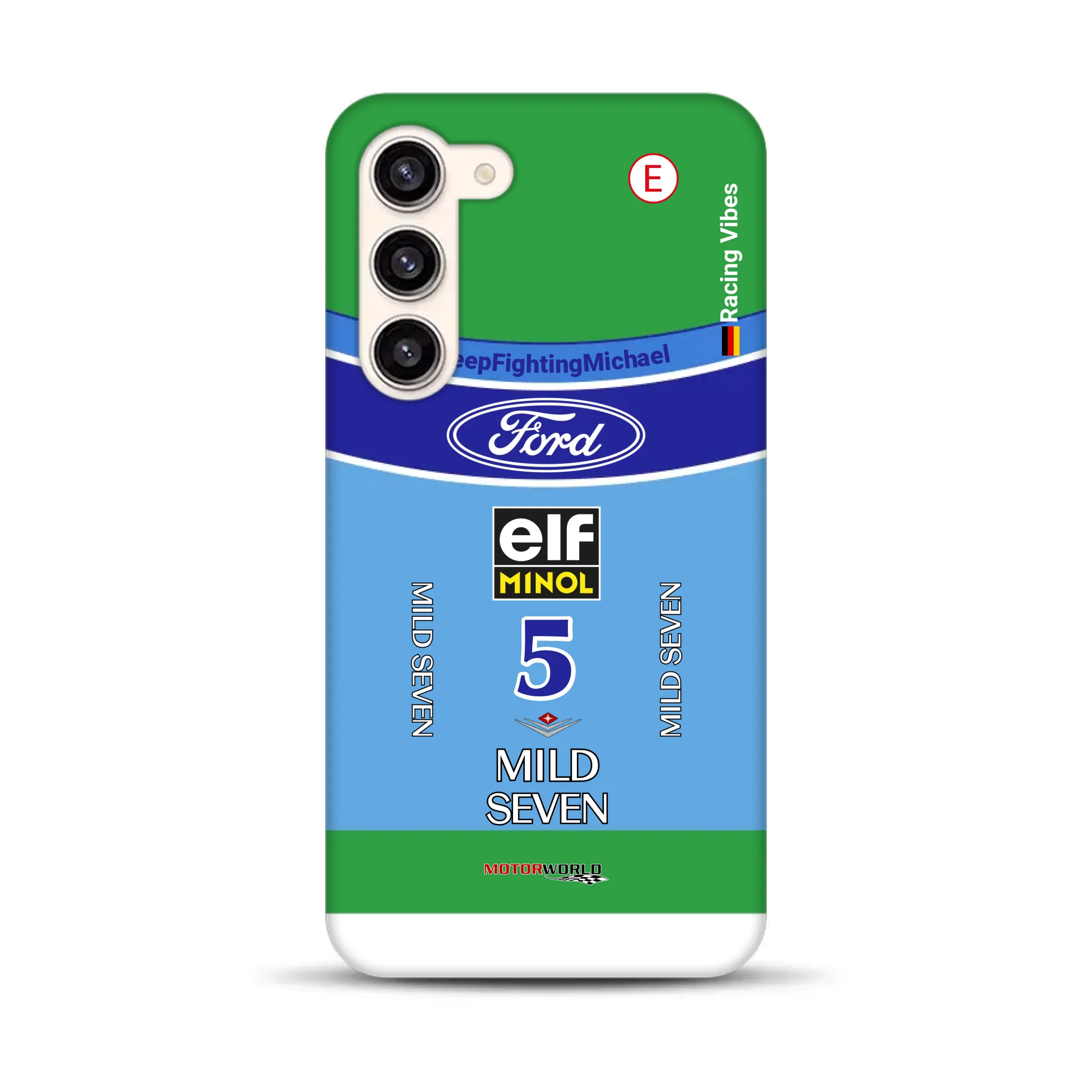Benetton B194 F1 1994 Michael Schumacher Champion Livery - Individuelle Premium Hülle für Samsung
