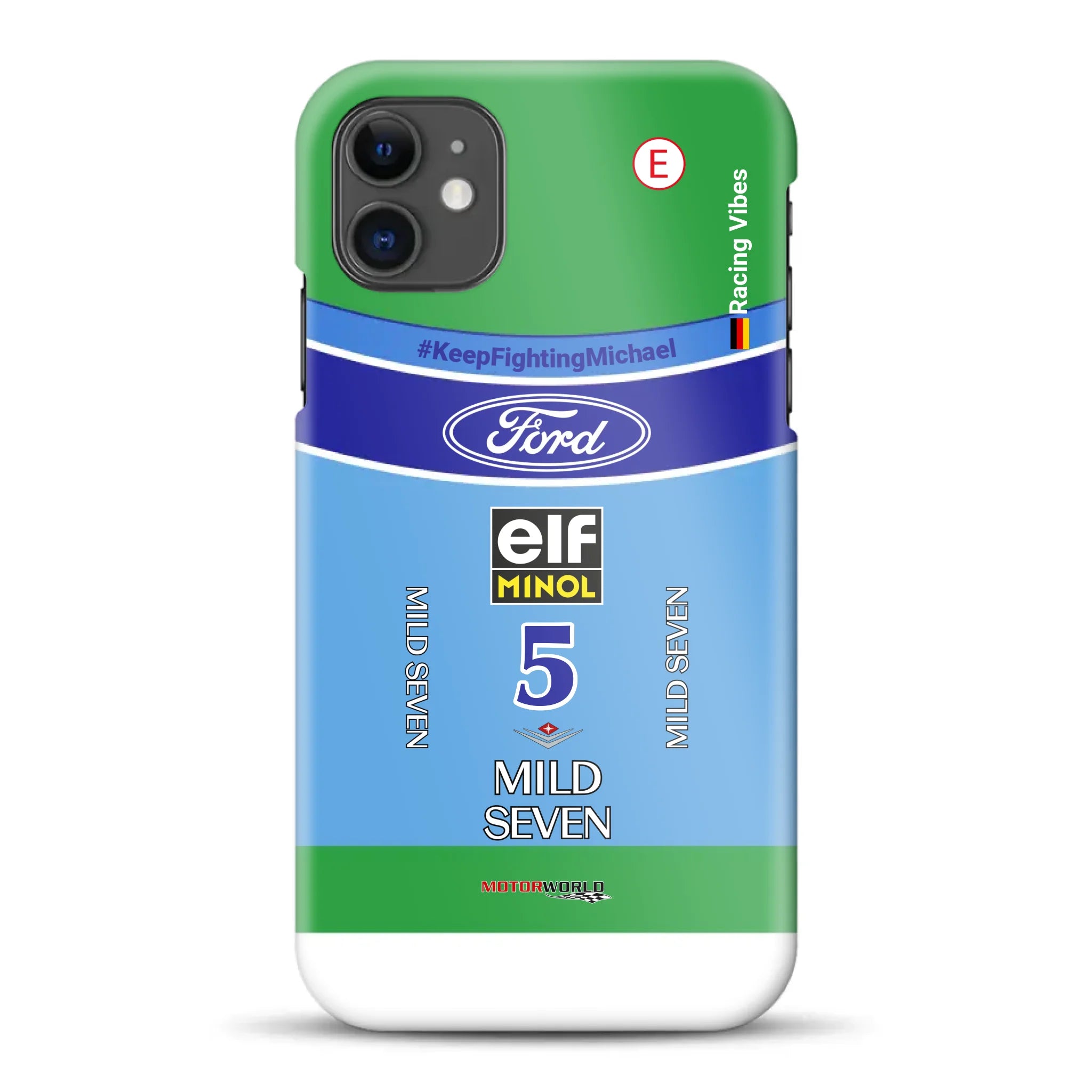 Benetton B194 F1 1994 Michael Schumacher Champion Livery - Hard case pour iPhone