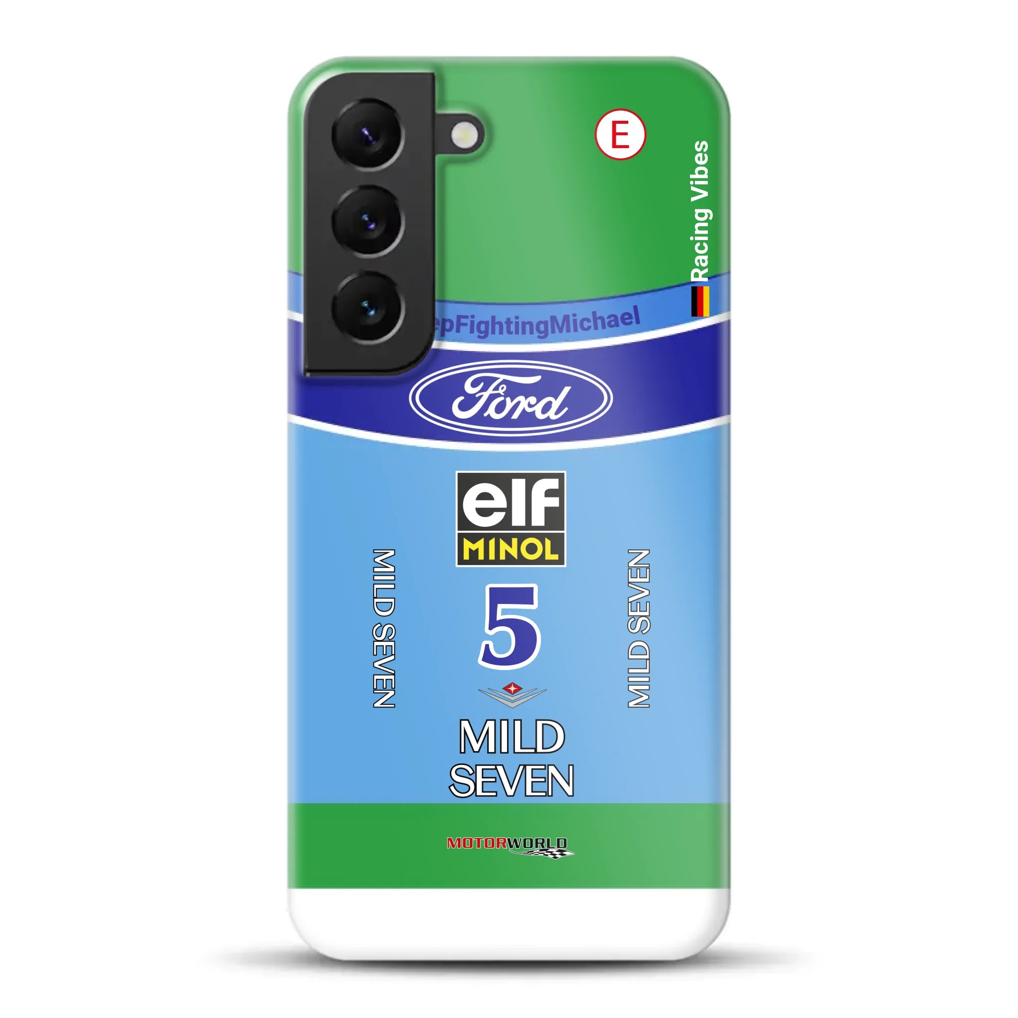 Benetton B194 F1 1994 Michael Schumacher Champion Livery - Individuelle Hardcase Hülle für Samsung