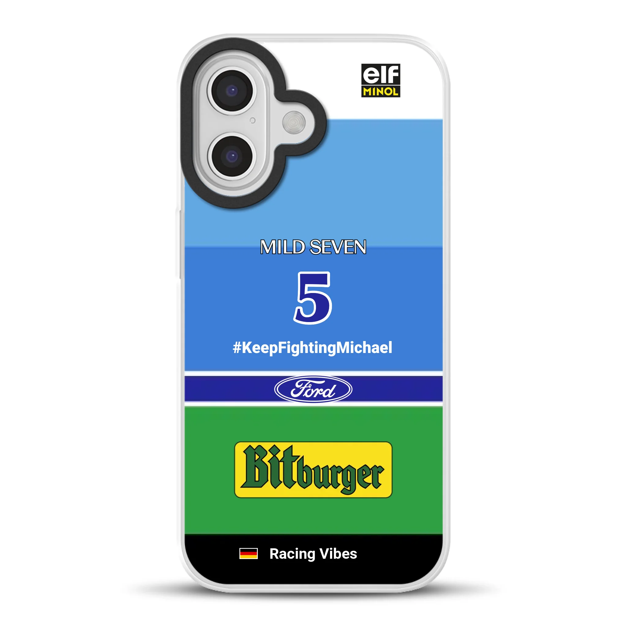 Benetton B194 F1 1994 Michael Schumacher Champion Livery - Custom Hybrid Case with MagSafe