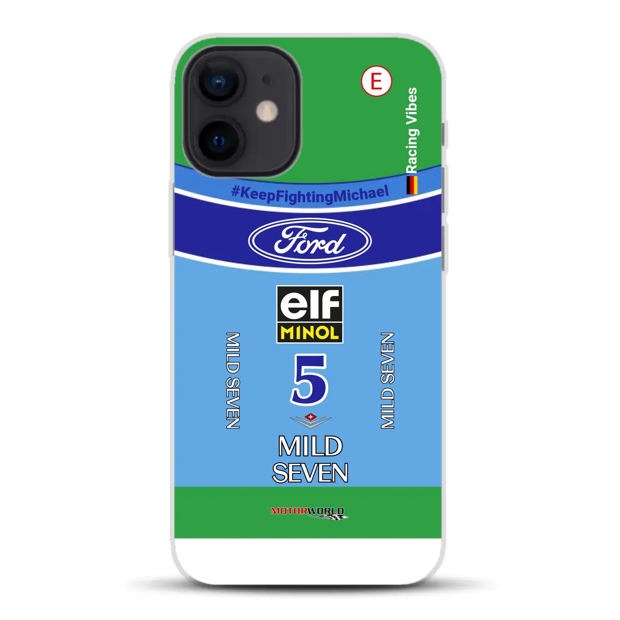 Benetton B194 F1 1994 Michael Schumacher Champion Livery - Custom phone case for iPhone