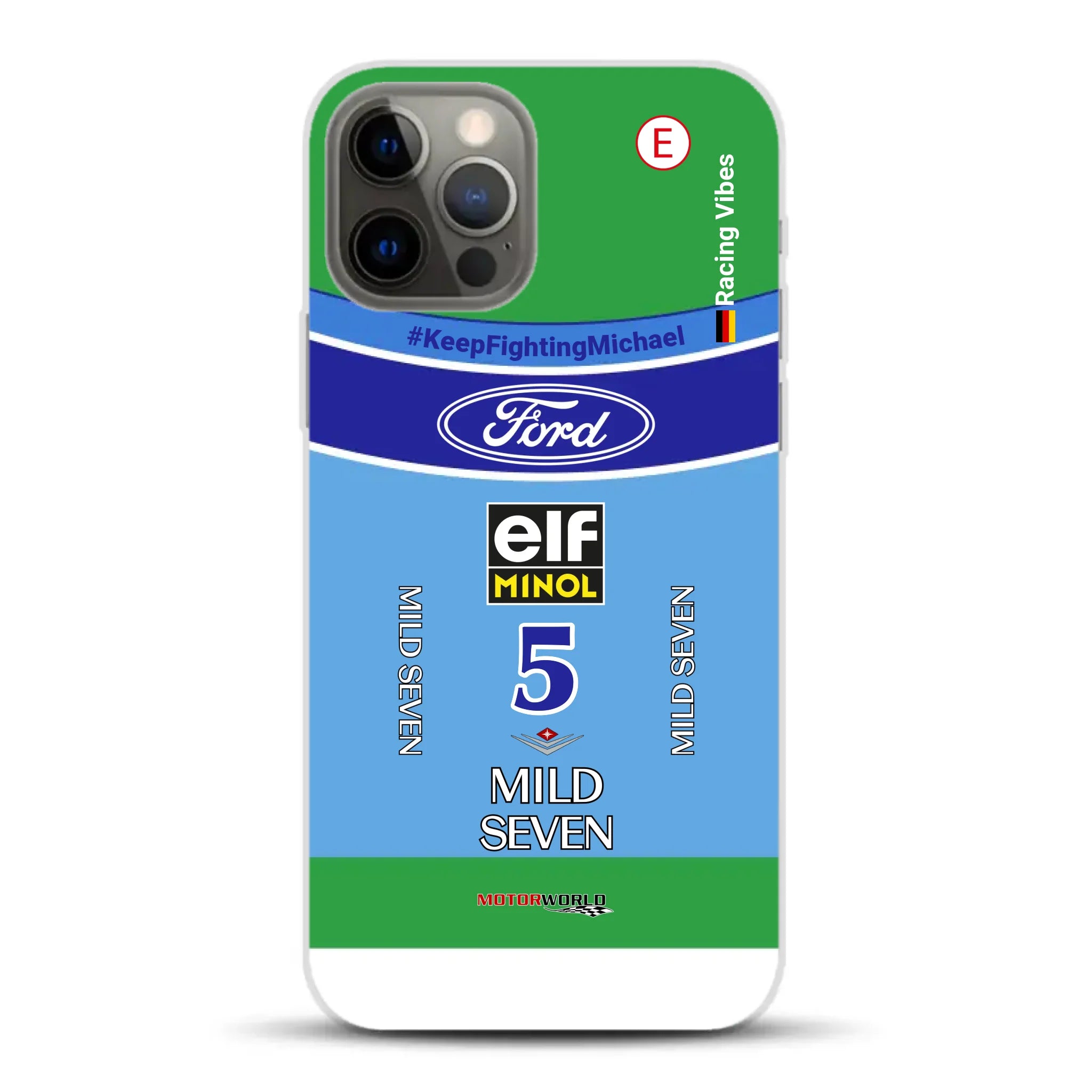 Benetton B194 F1 1994 Michael Schumacher Champion Livery - Custom phone case for iPhone