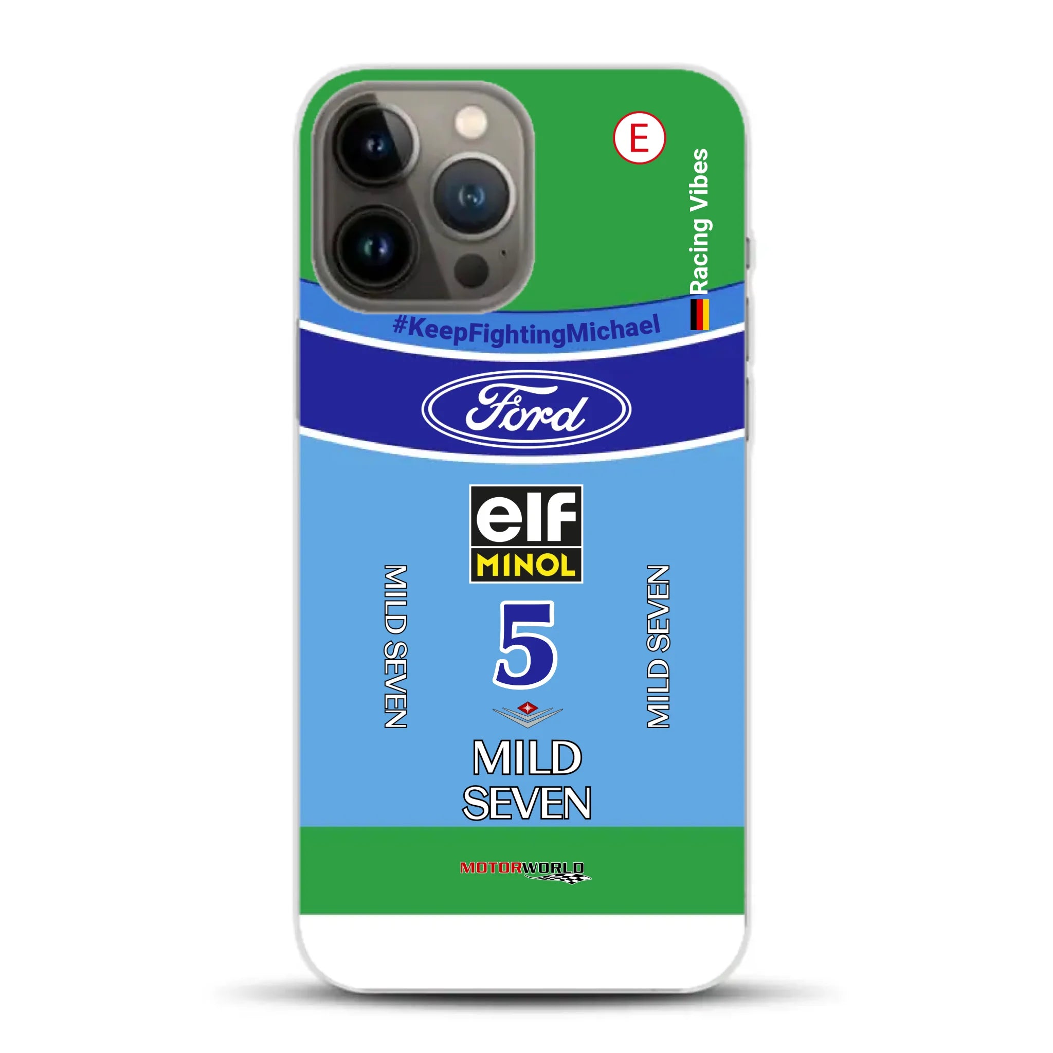 Benetton B194 F1 1994 Michael Schumacher Champion Livery - Custom phone case for iPhone