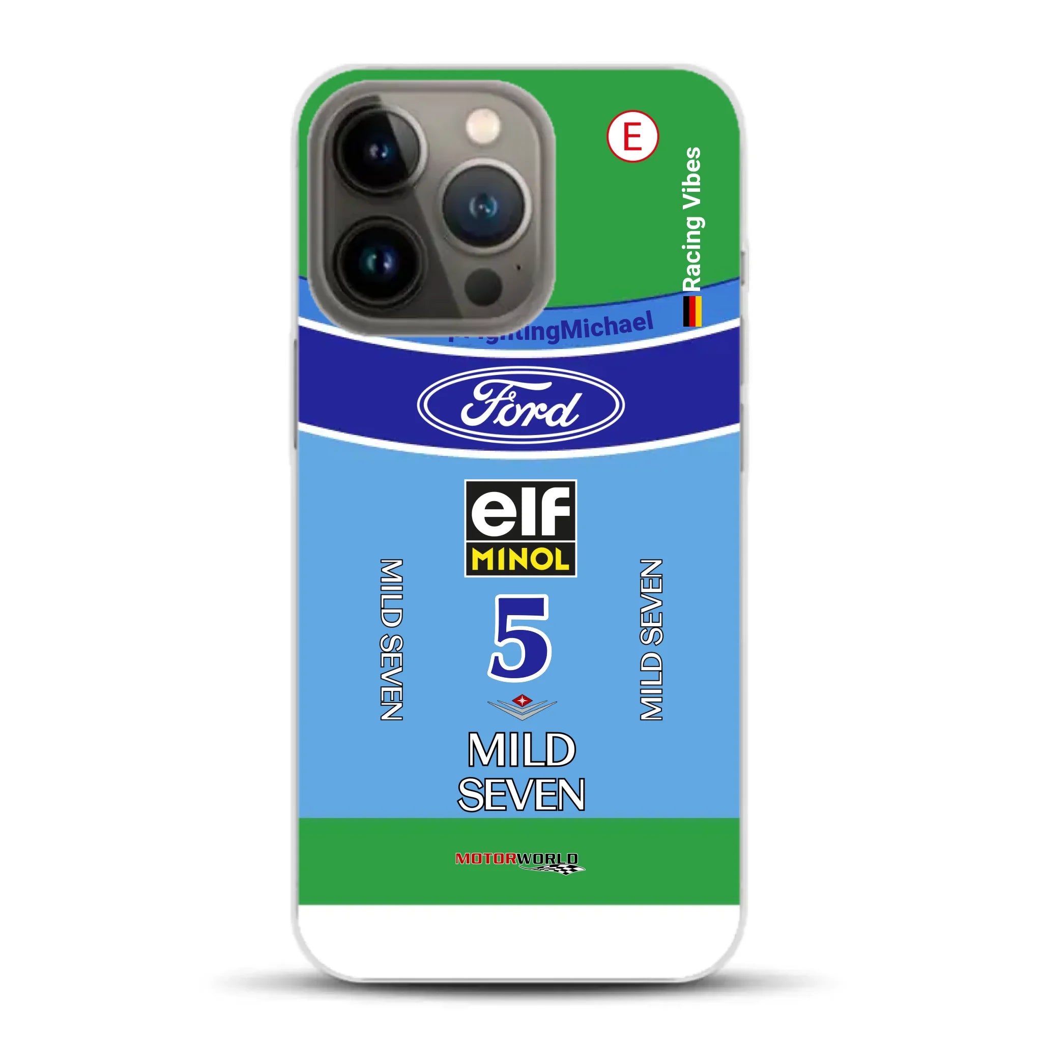 Benetton B194 F1 1994 Michael Schumacher Champion Livery - Custom phone case for iPhone