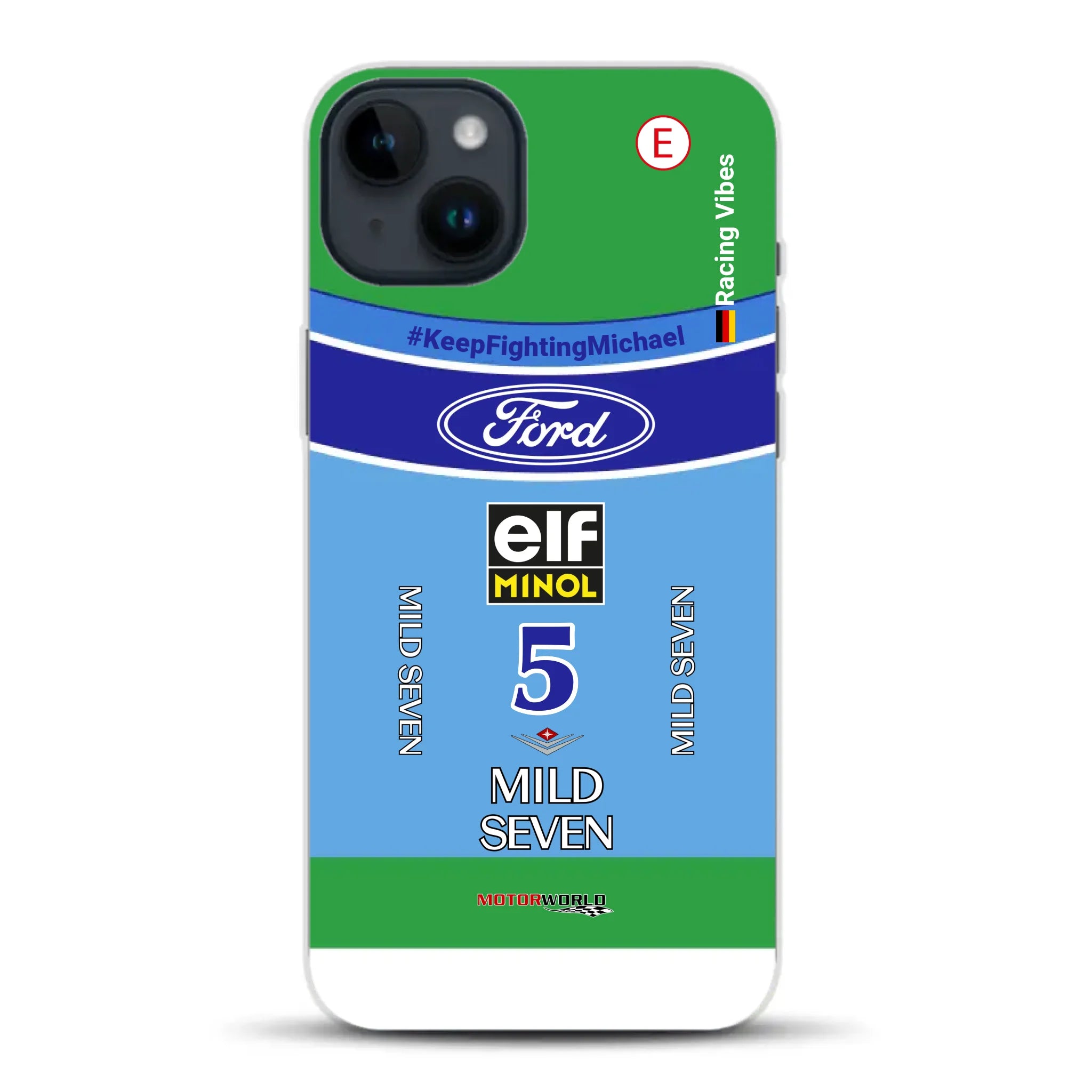 Benetton B194 F1 1994 Michael Schumacher Champion Livery - Custom phone case for iPhone