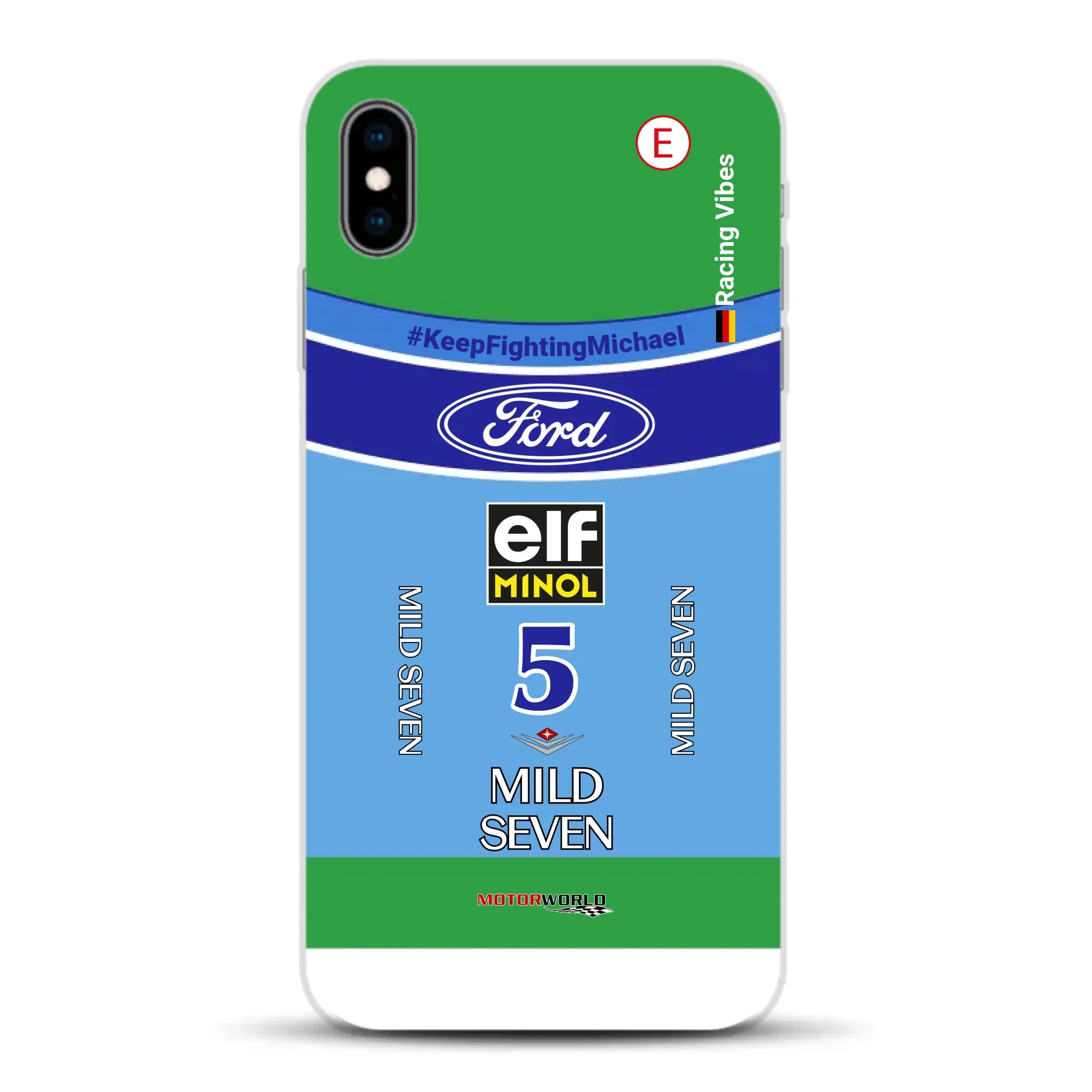Benetton B194 F1 1994 Michael Schumacher Champion Livery - Custom phone case for iPhone