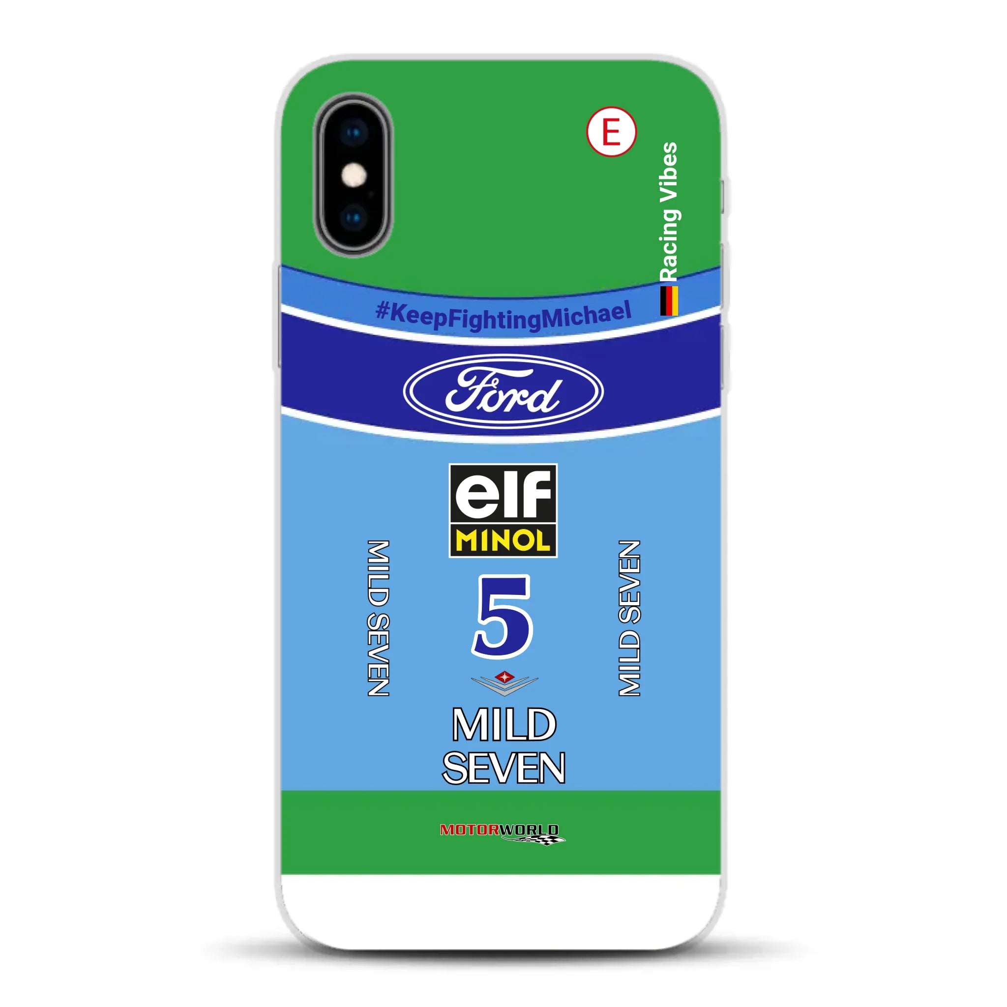 Benetton B194 F1 1994 Michael Schumacher Champion Livery - Custom phone case for iPhone