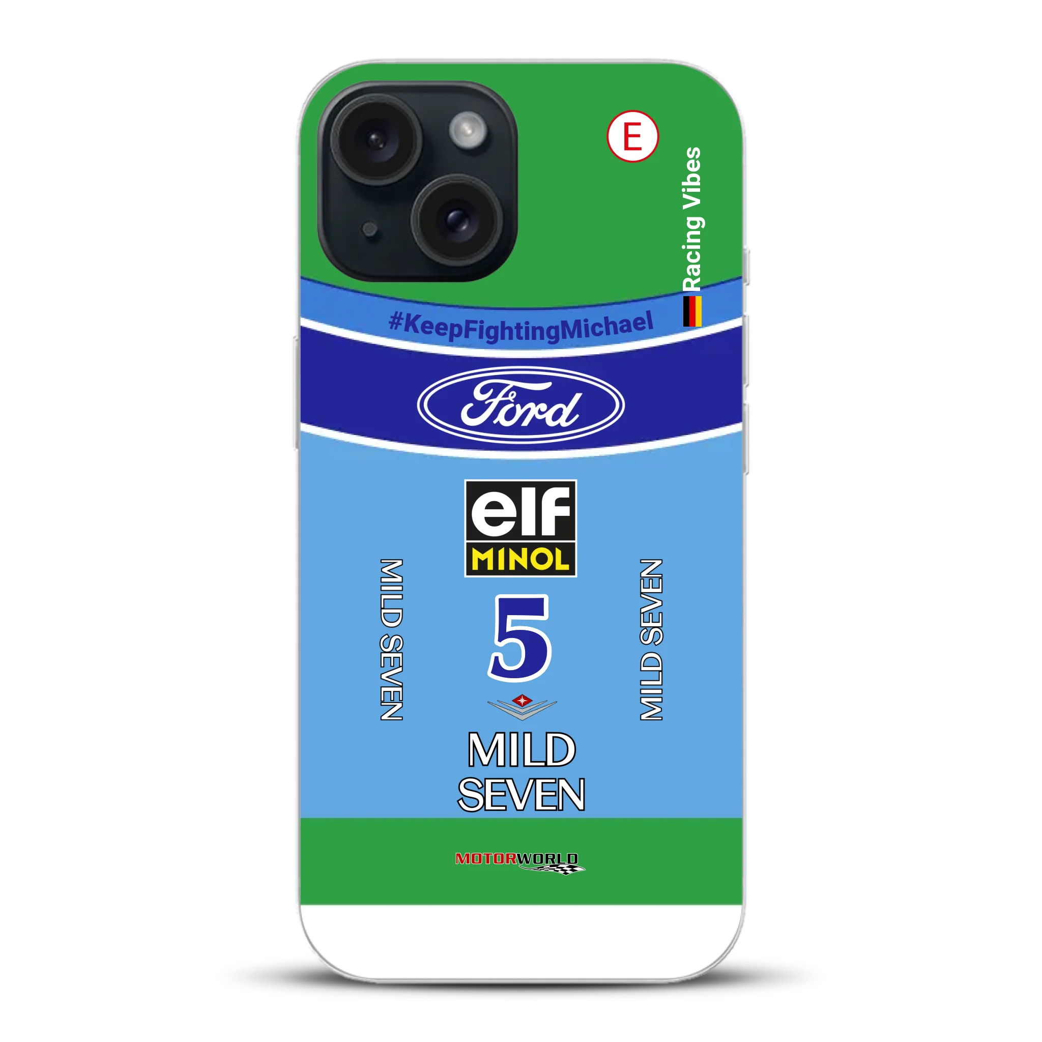Benetton B194 F1 1994 Michael Schumacher Champion Livery - Custom phone case for iPhone