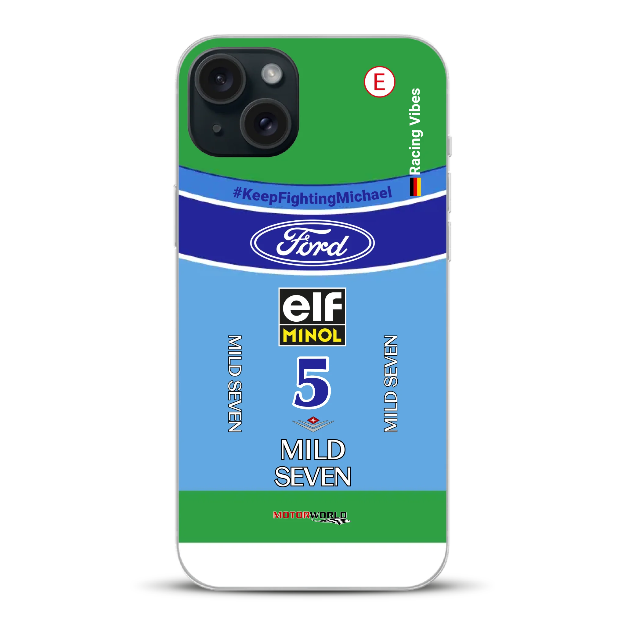 Benetton B194 F1 1994 Michael Schumacher Champion Livery - Custom phone case for iPhone