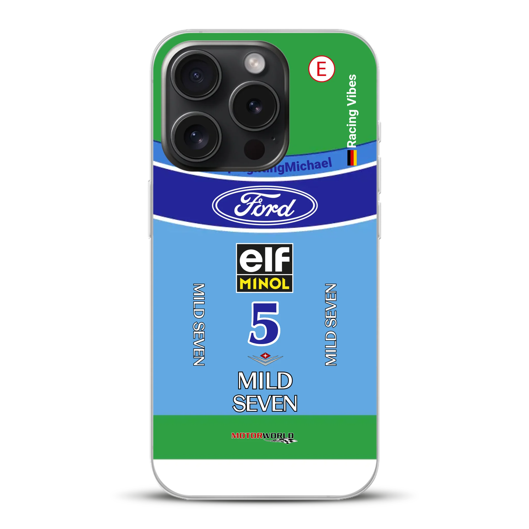 Benetton B194 F1 1994 Michael Schumacher Champion Livery - Custom phone case for iPhone