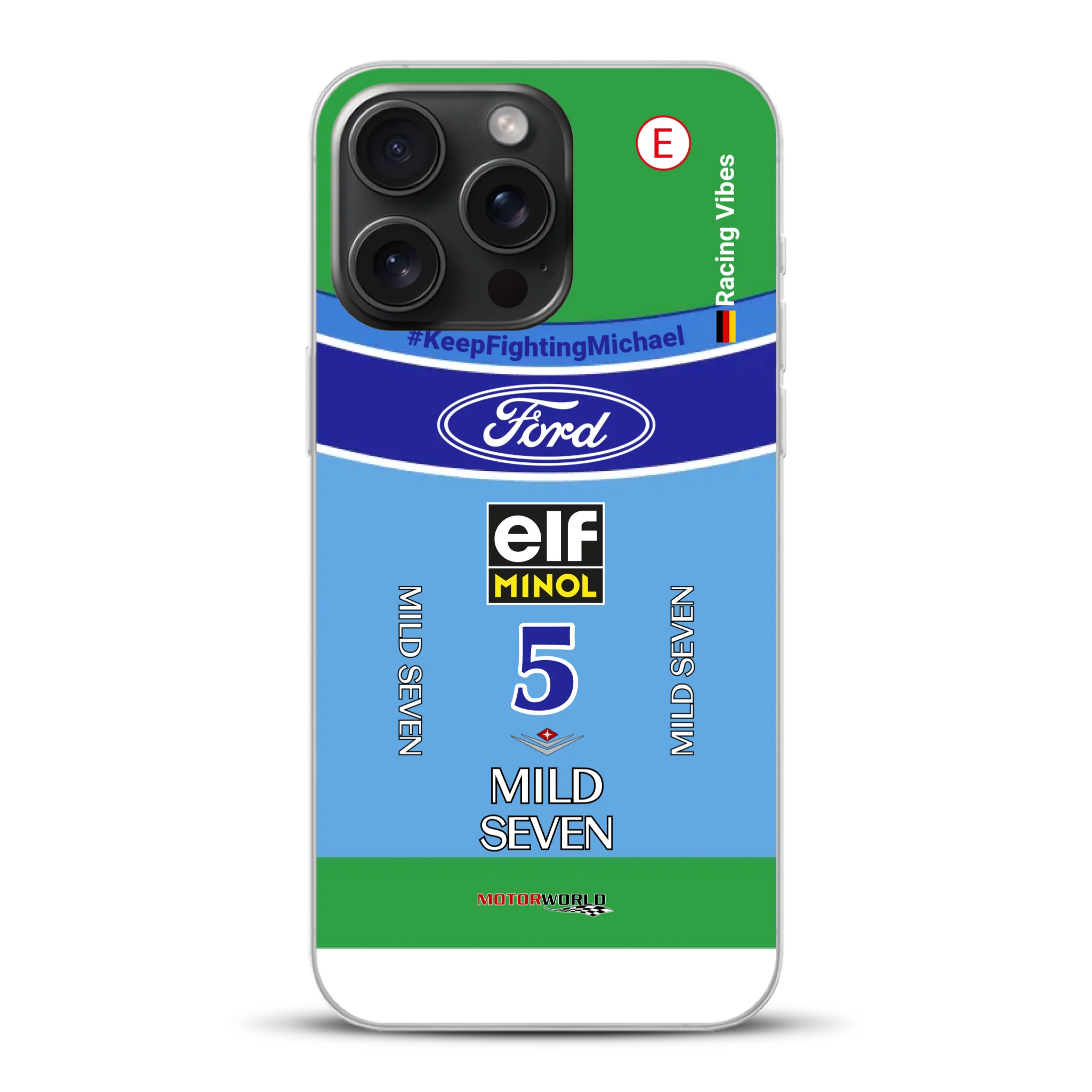 Benetton B194 F1 1994 Michael Schumacher Champion Livery - Custom phone case for iPhone