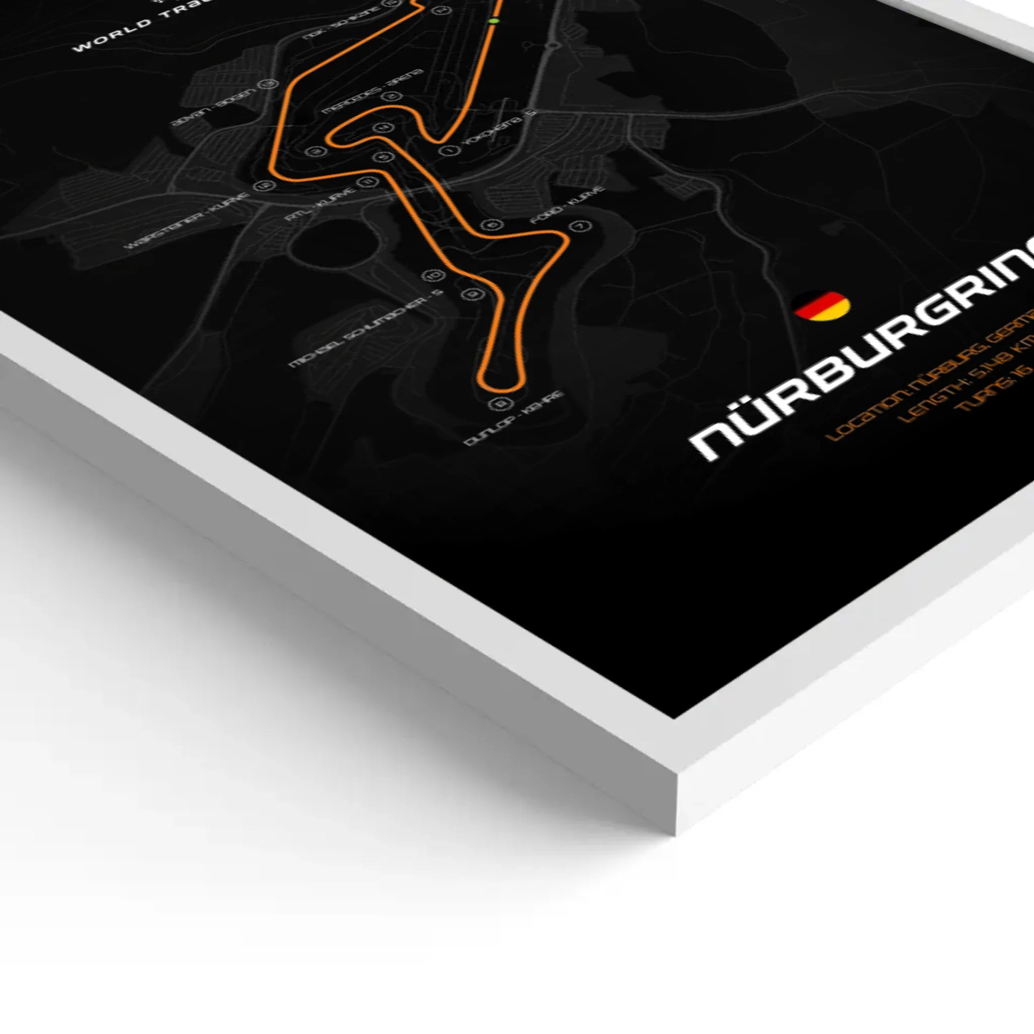 Nürburgring - Custom wall art