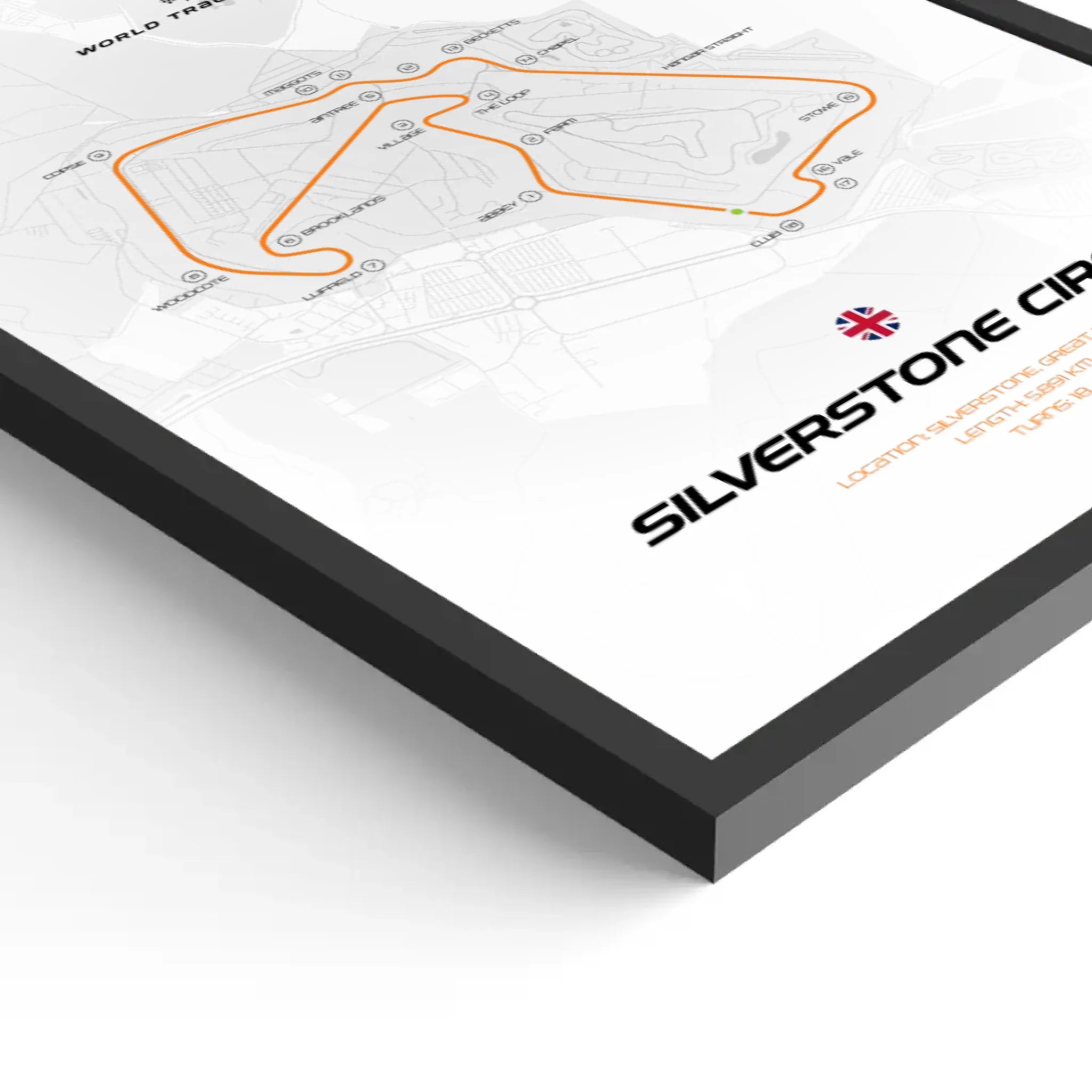 Silverstone - Personnalisé affiche murale