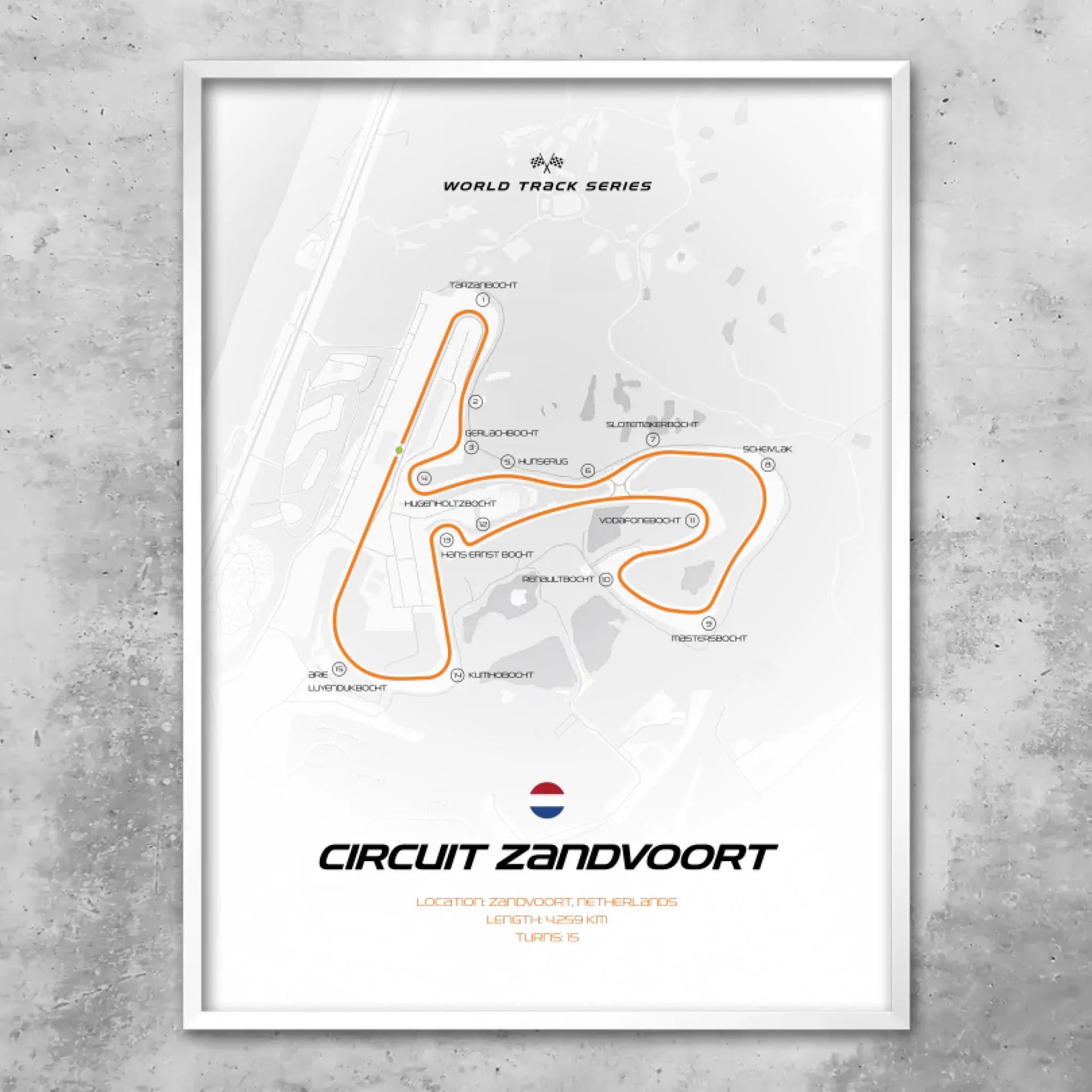 Zandvoort - Quadro personalizzato