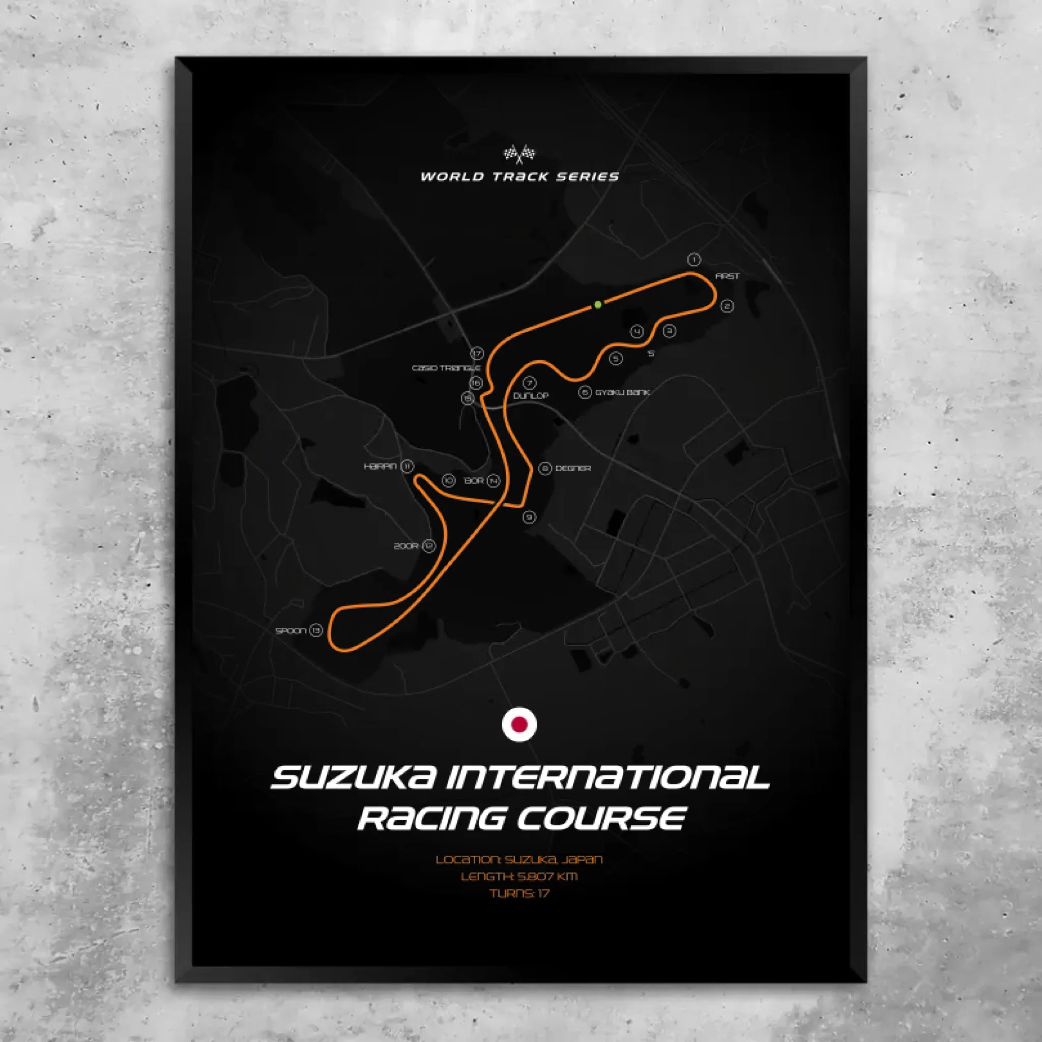 Suzuka - Personnalisé affiche murale