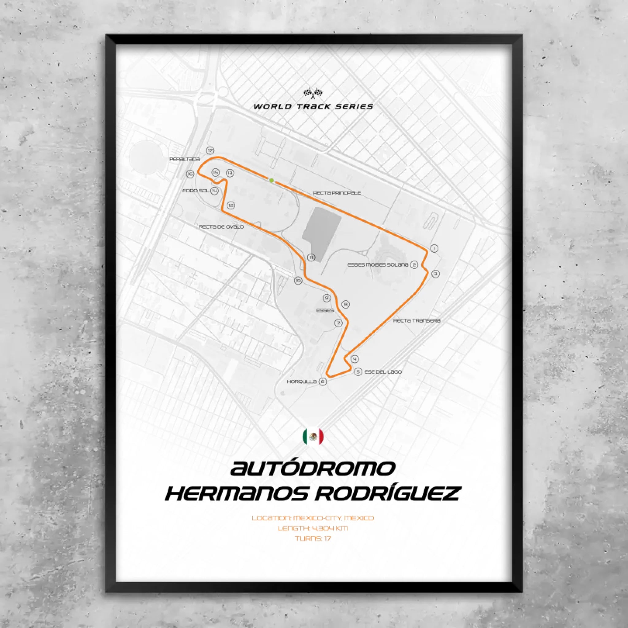 Mexiko - Quadro personalizzato