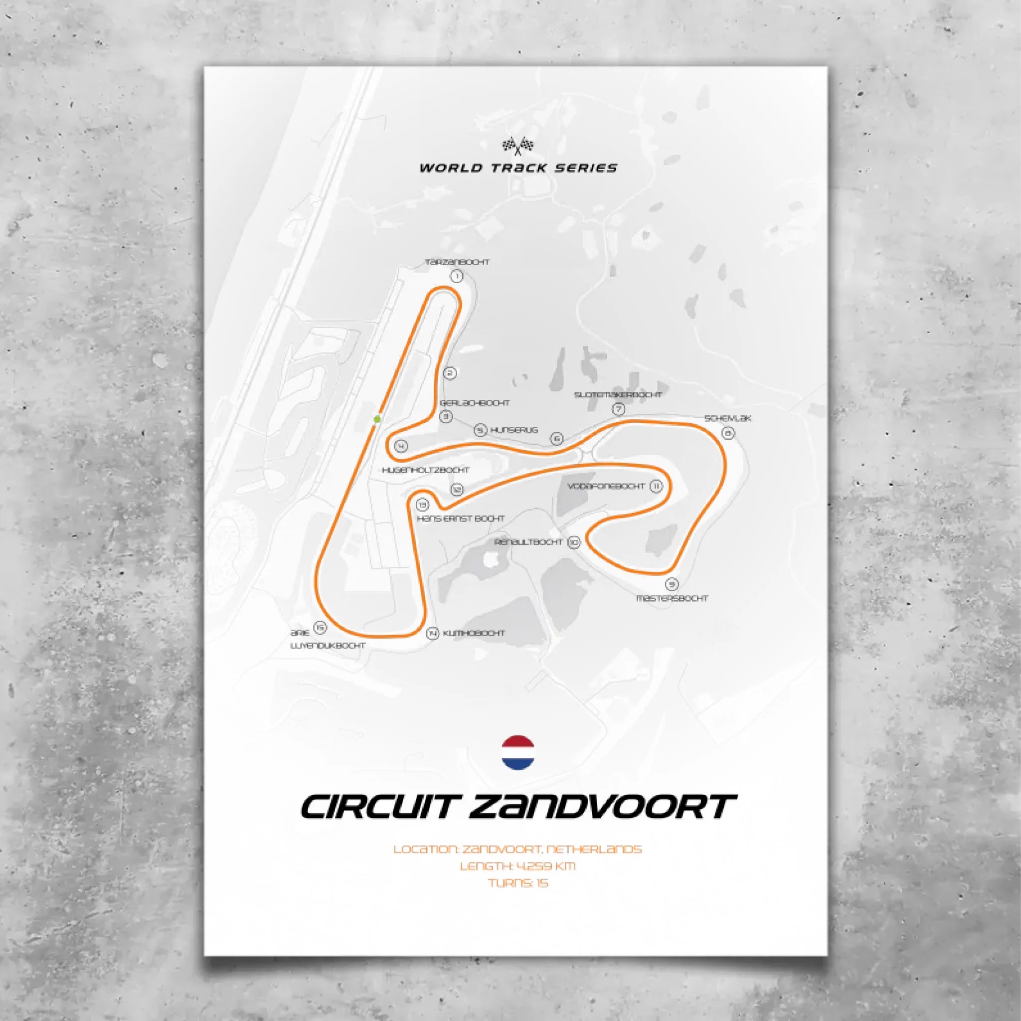 Zandvoort - Quadro personalizzato