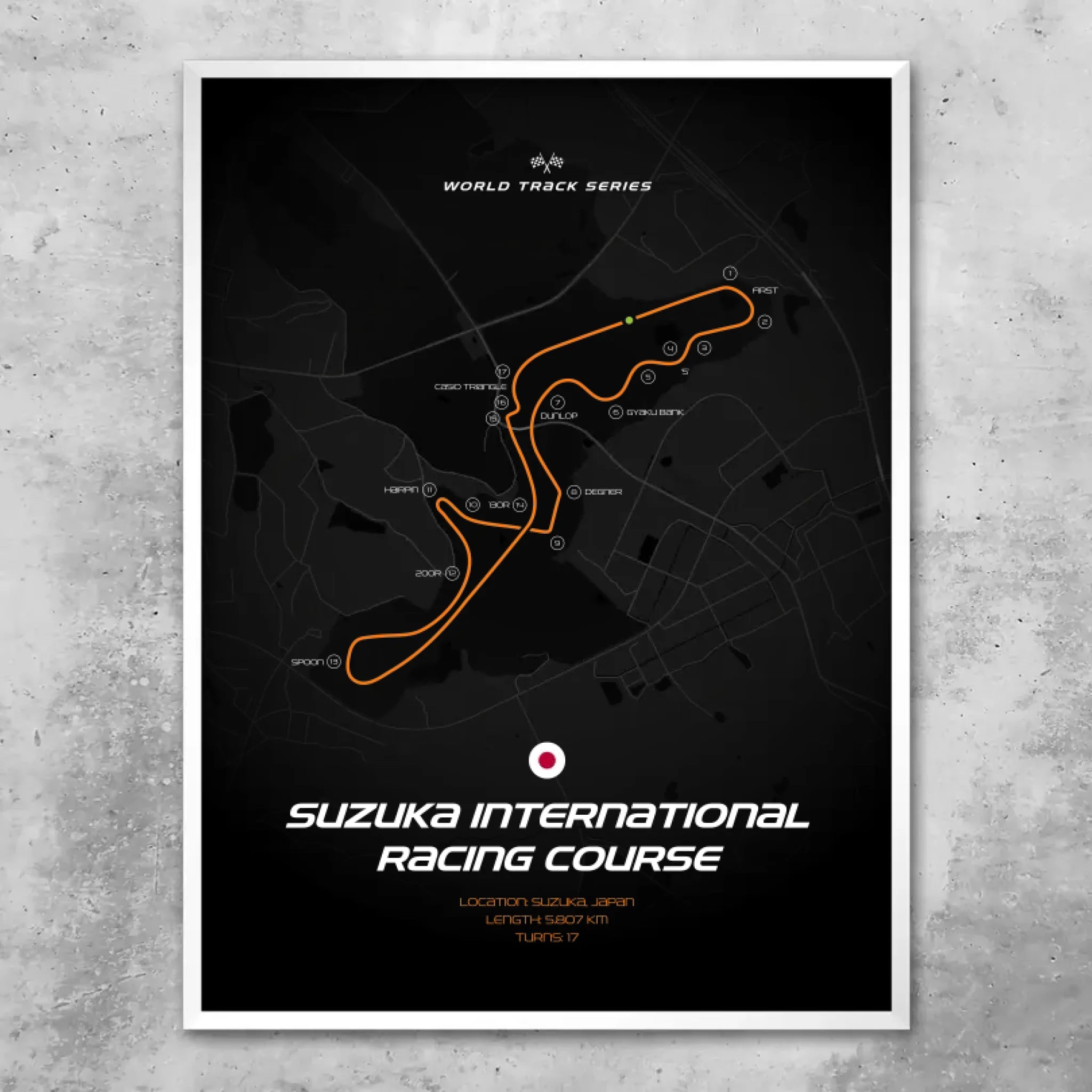 Suzuka - Custom wall art