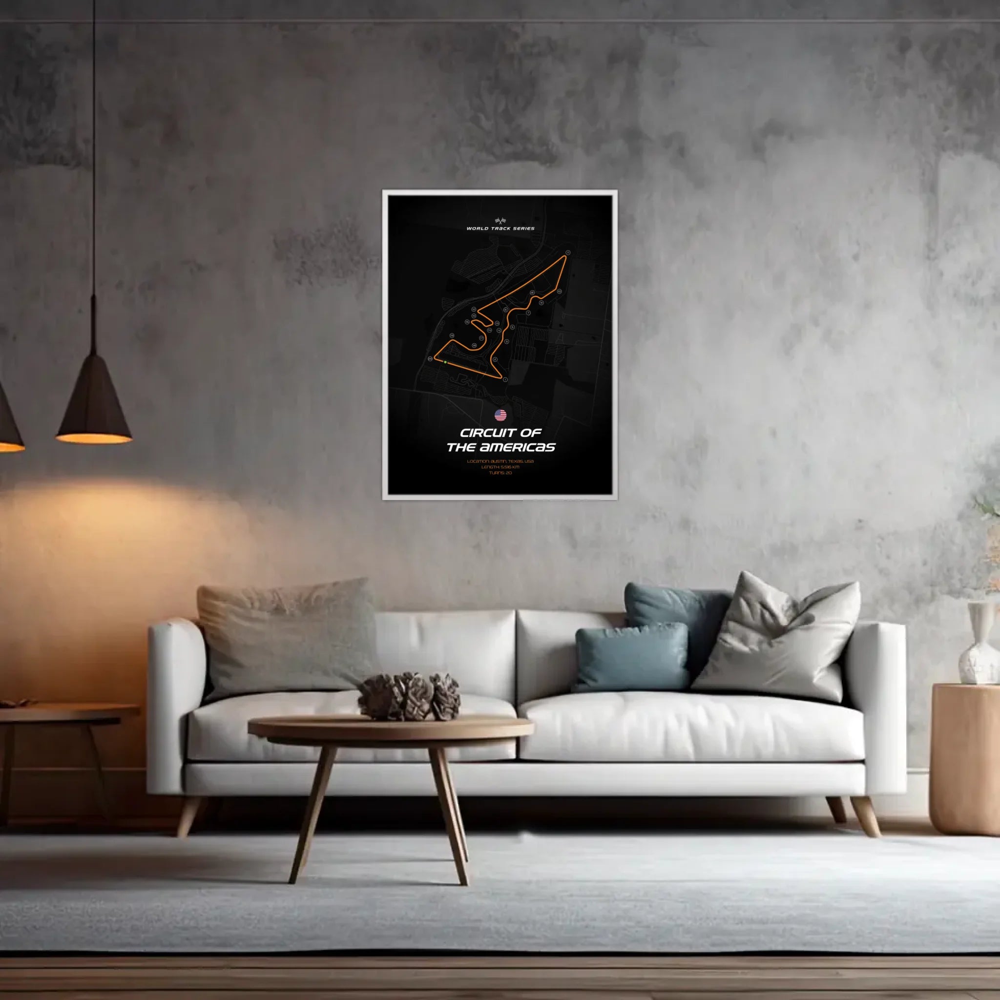 Austin - Individuelles Wandbild