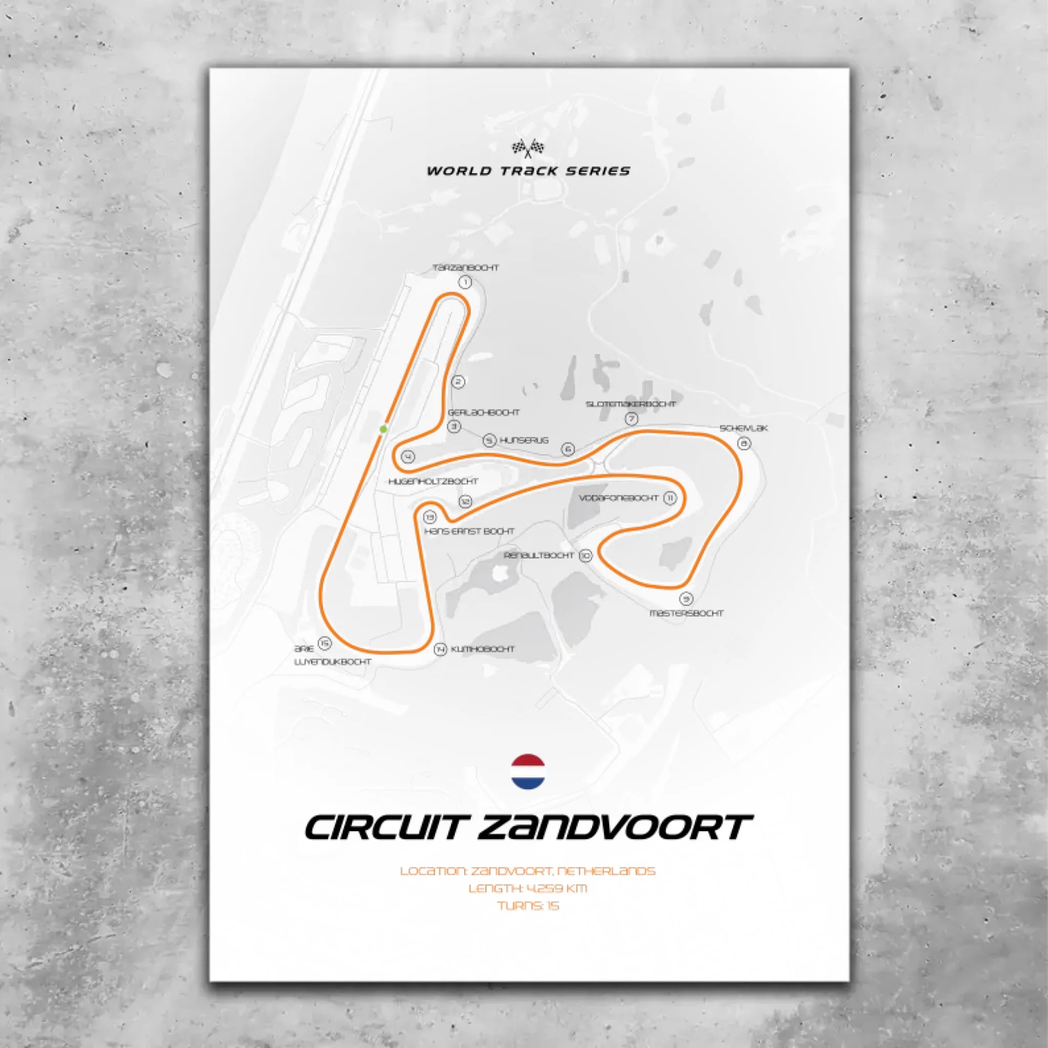 Zandvoort - Quadro personalizzato