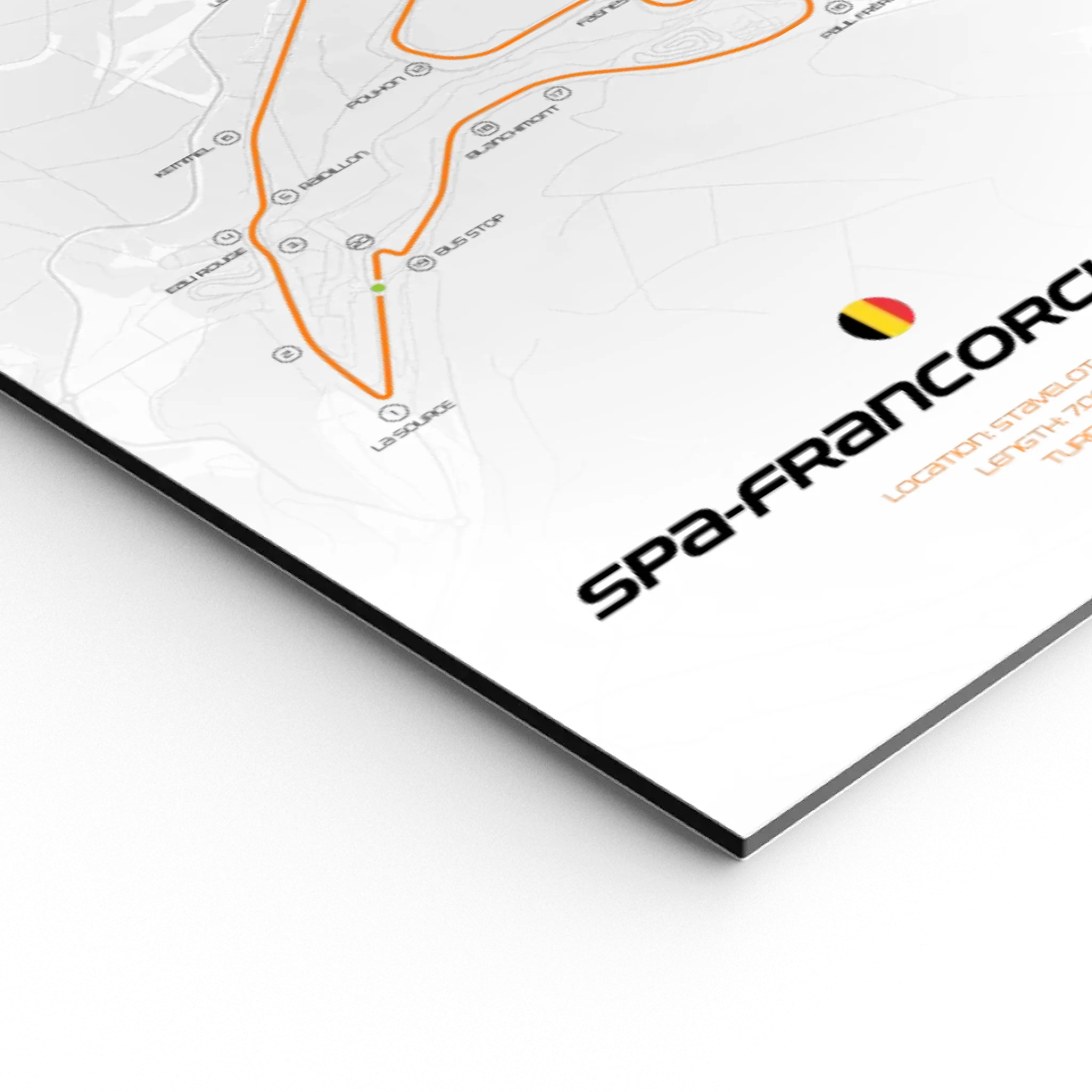 Spa-Francorchamps - Custom wall art