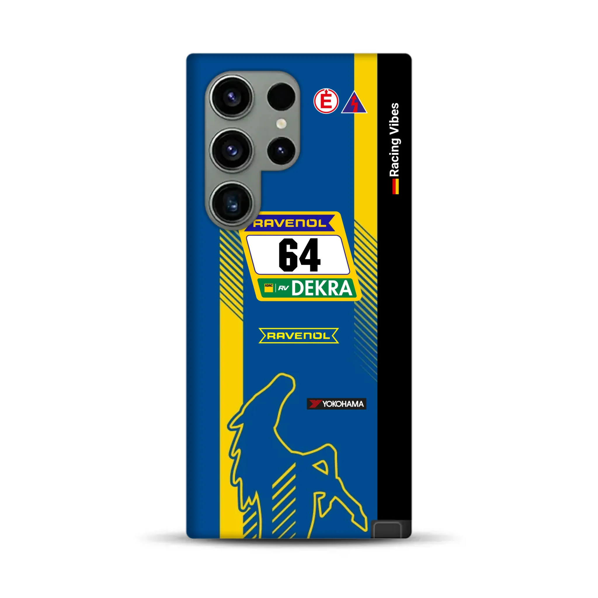 Mustang GT3 DTM & 24h Nürburgring Livery - Individuelle Premium Hülle für Samsung