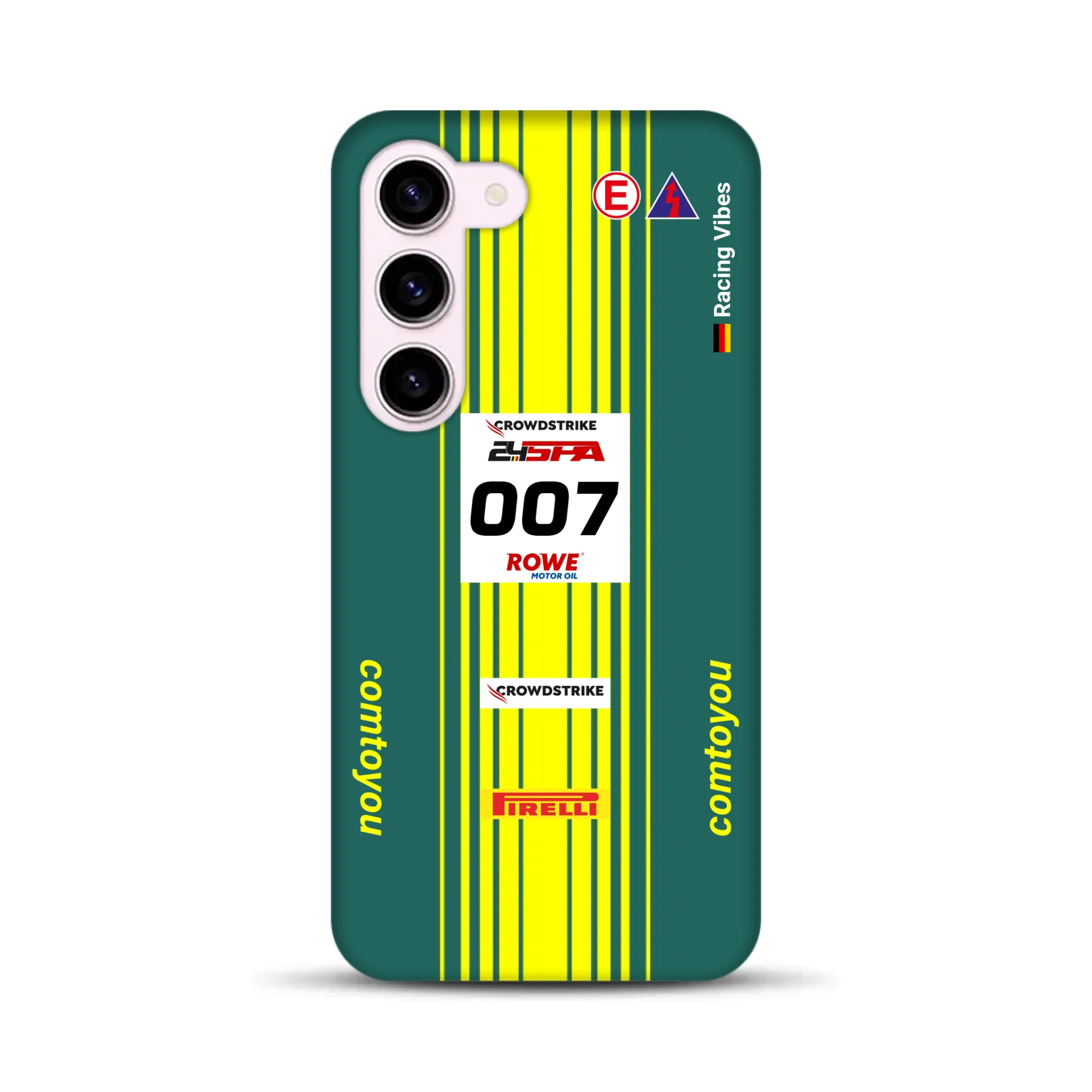 Vantage AMR GT3 Evo #007 Livery - Individuelle Premium Hülle für Samsung