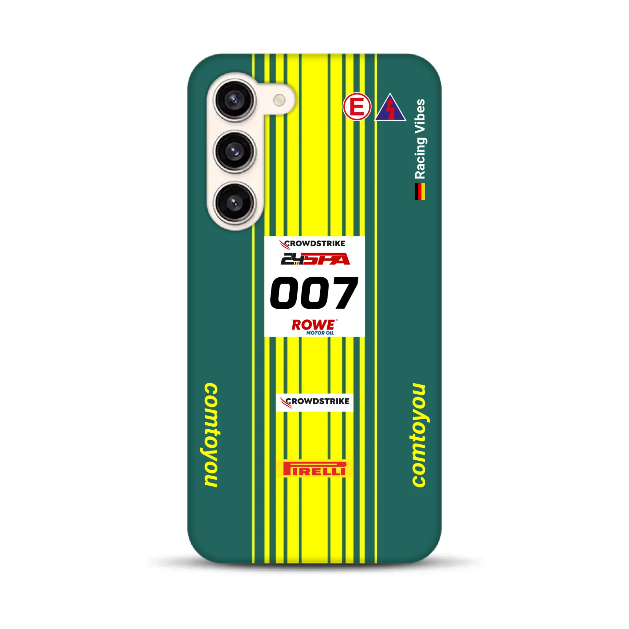 Vantage AMR GT3 Evo #007 Livery - Individuelle Premium Hülle für Samsung