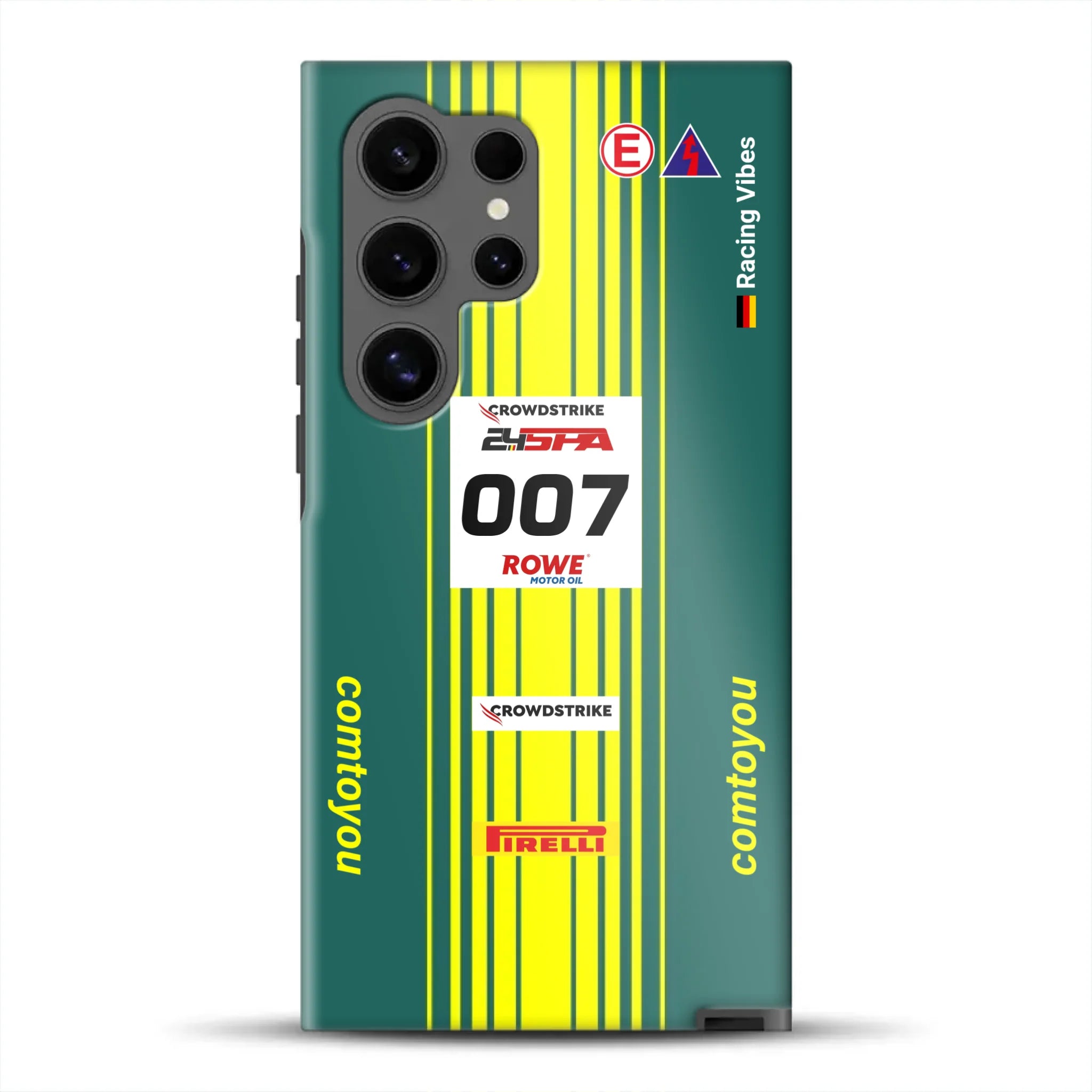 Vantage AMR GT3 Evo #007 Livery - Individuelle Premium Hülle für Samsung