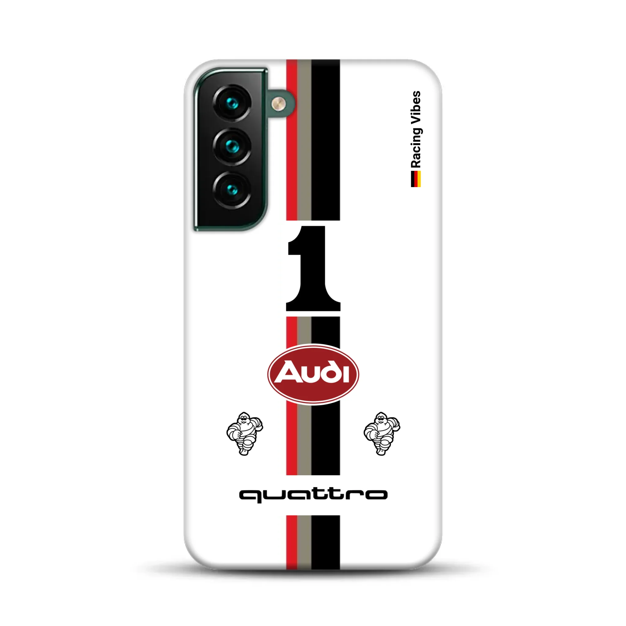 Audi Quattro S1 E2 Pikes Peak Livery - Individuelle Premium Hülle für Samsung