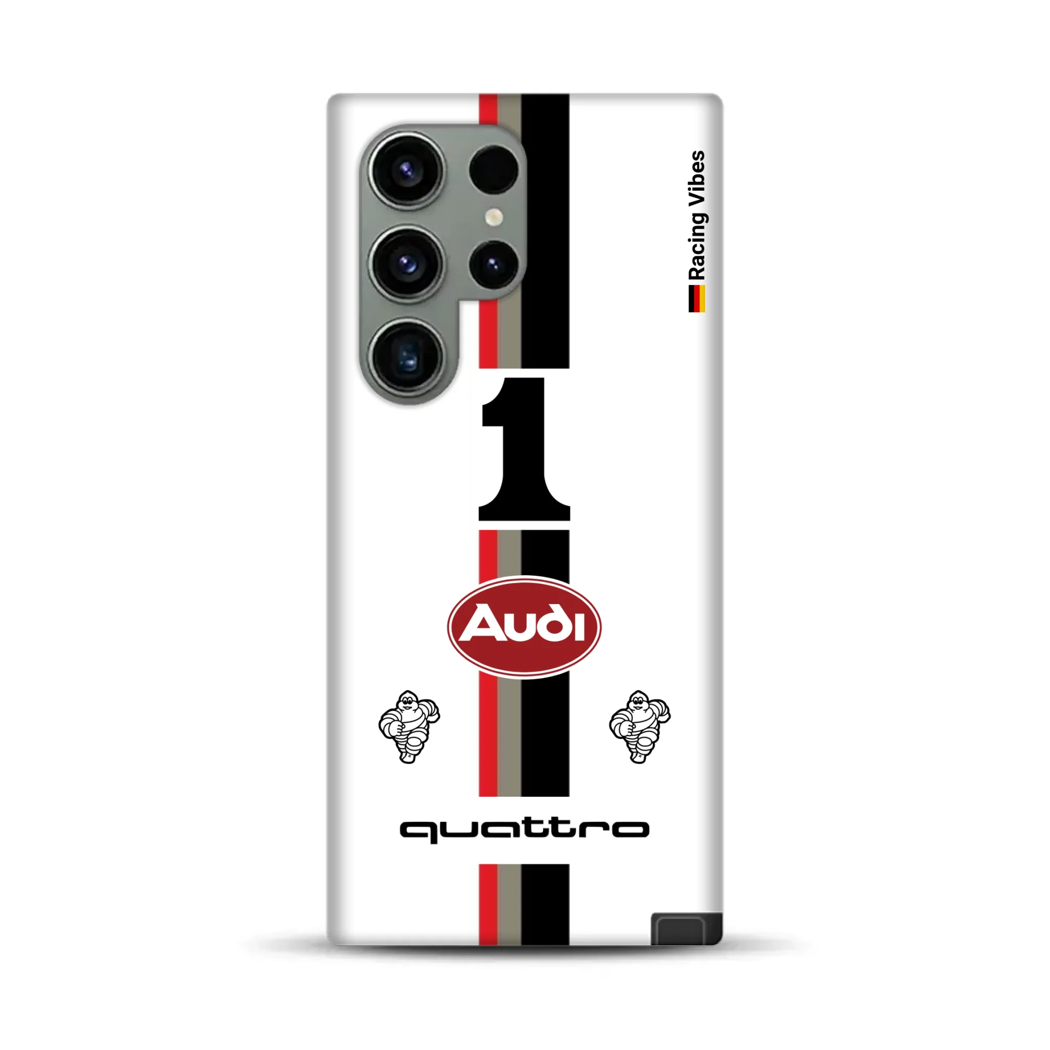 Audi Quattro S1 E2 Pikes Peak Livery - Individuelle Premium Hülle für Samsung
