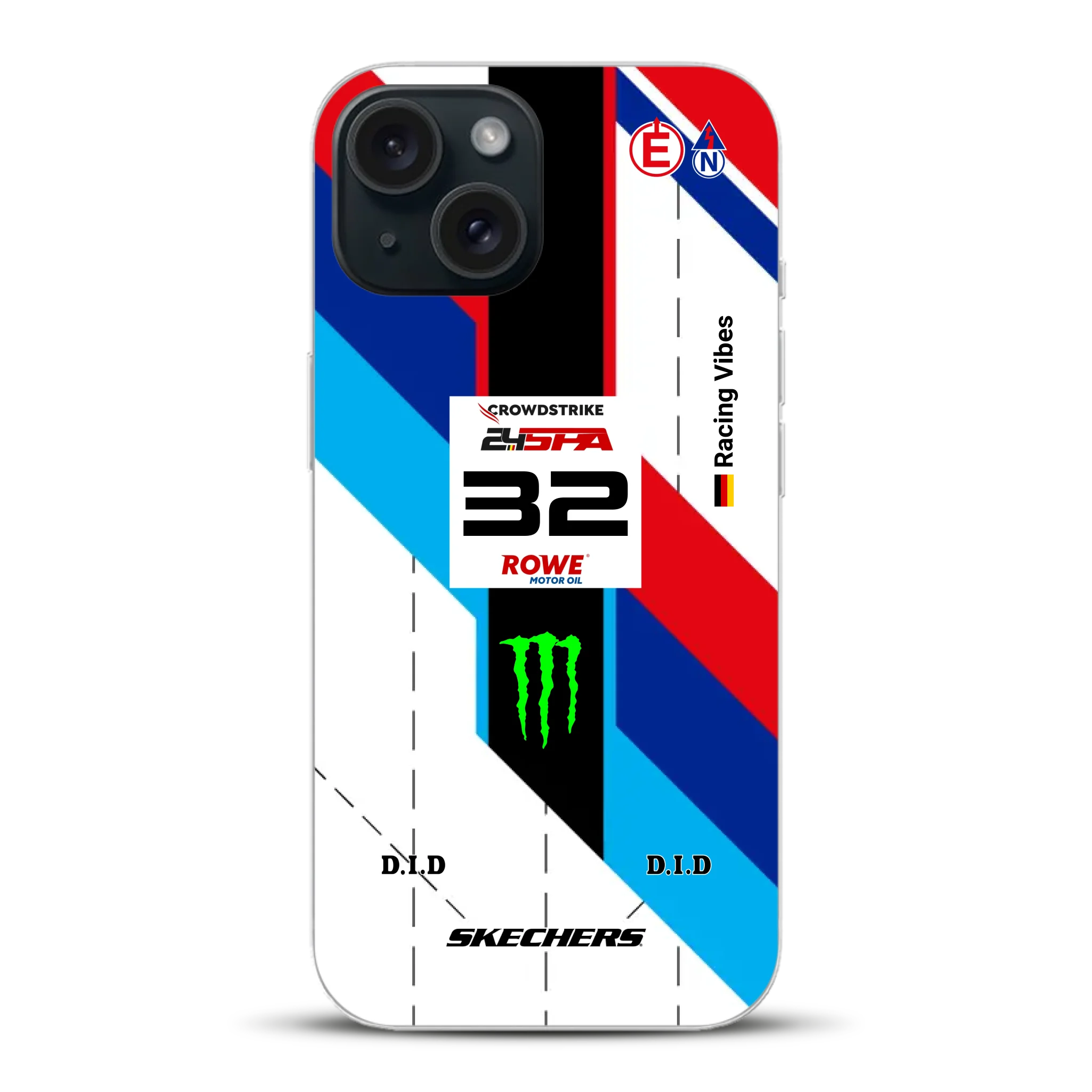 WRT M4 GT3 24h Spa 2024 Livery - Housse de téléphone portable personnalisée pour iPhone