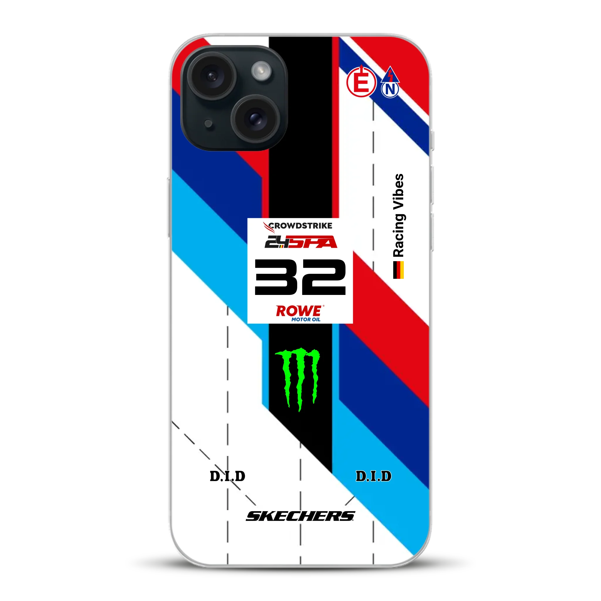 WRT M4 GT3 24h Spa 2024 Livery - Housse de téléphone portable personnalisée pour iPhone