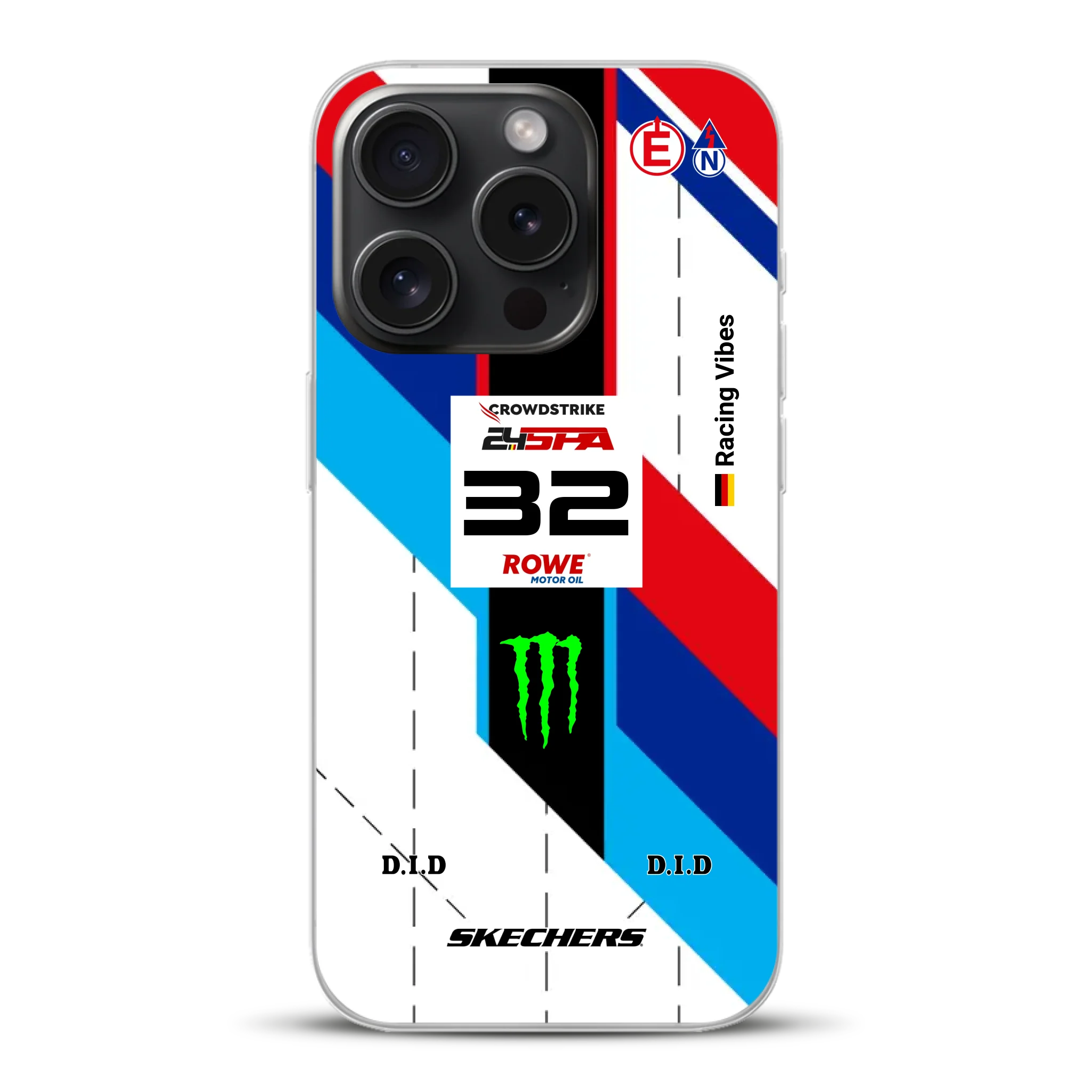 WRT M4 GT3 24h Spa 2024 Livery - Housse de téléphone portable personnalisée pour iPhone