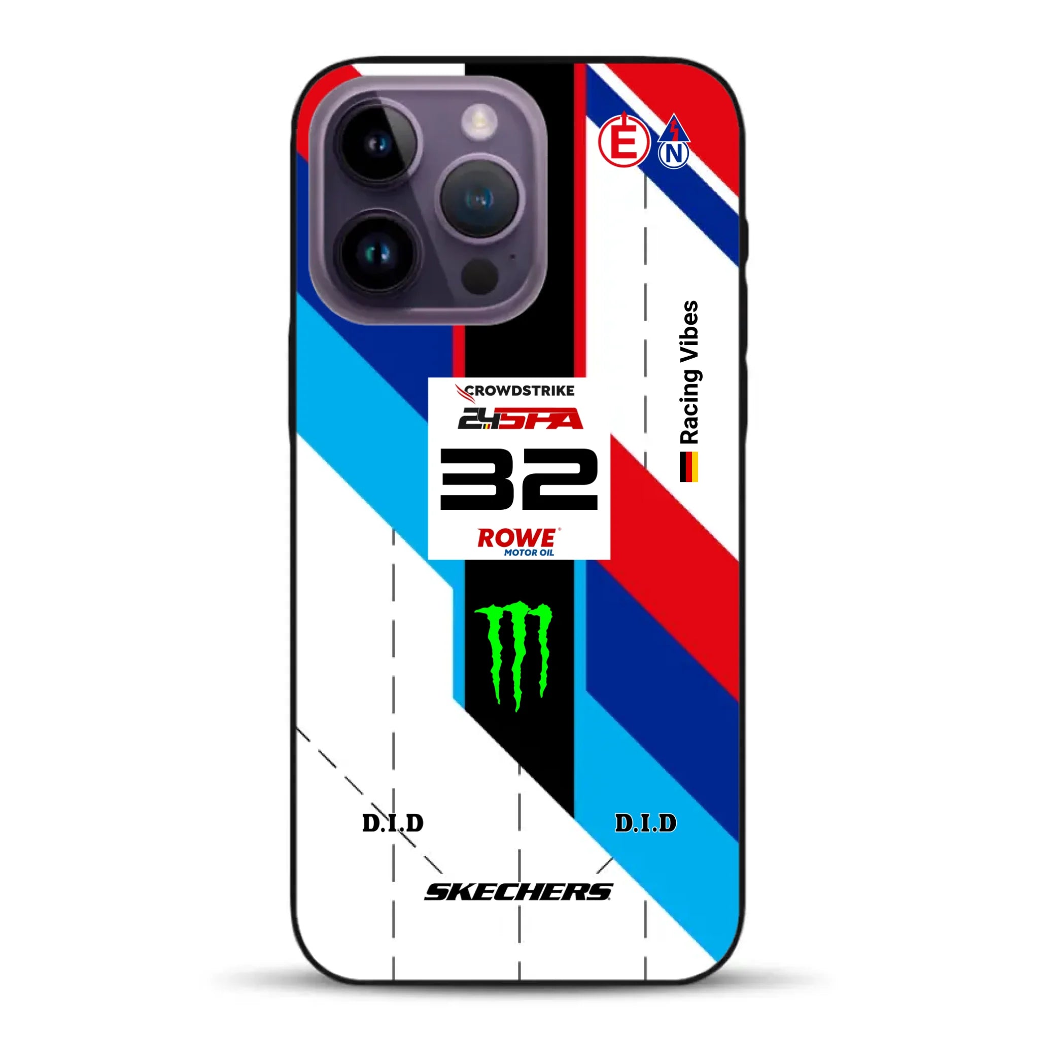 WRT M4 GT3 24h Spa 2024 Livery - Housse de téléphone portable personnalisée pour iPhone