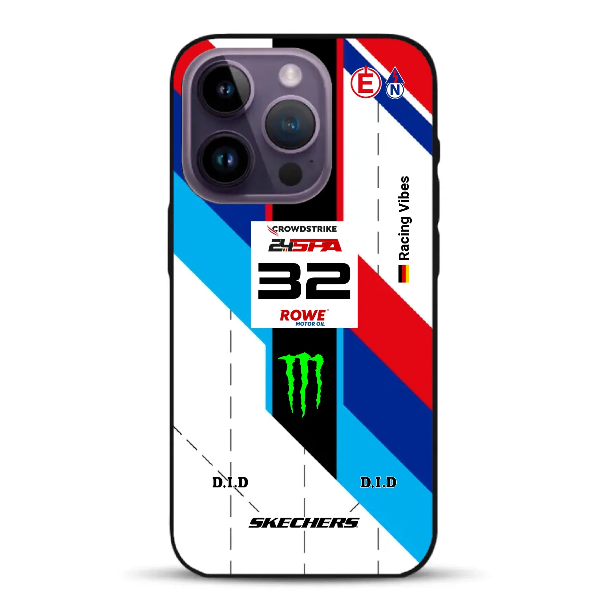 WRT M4 GT3 24h Spa 2024 Livery - Housse de téléphone portable personnalisée pour iPhone
