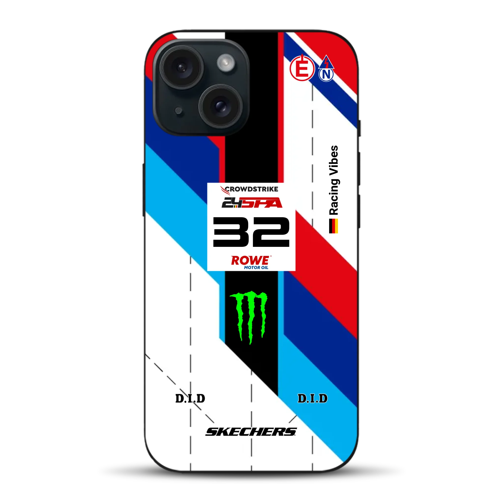 WRT M4 GT3 24h Spa 2024 Livery - Housse de téléphone portable personnalisée pour iPhone