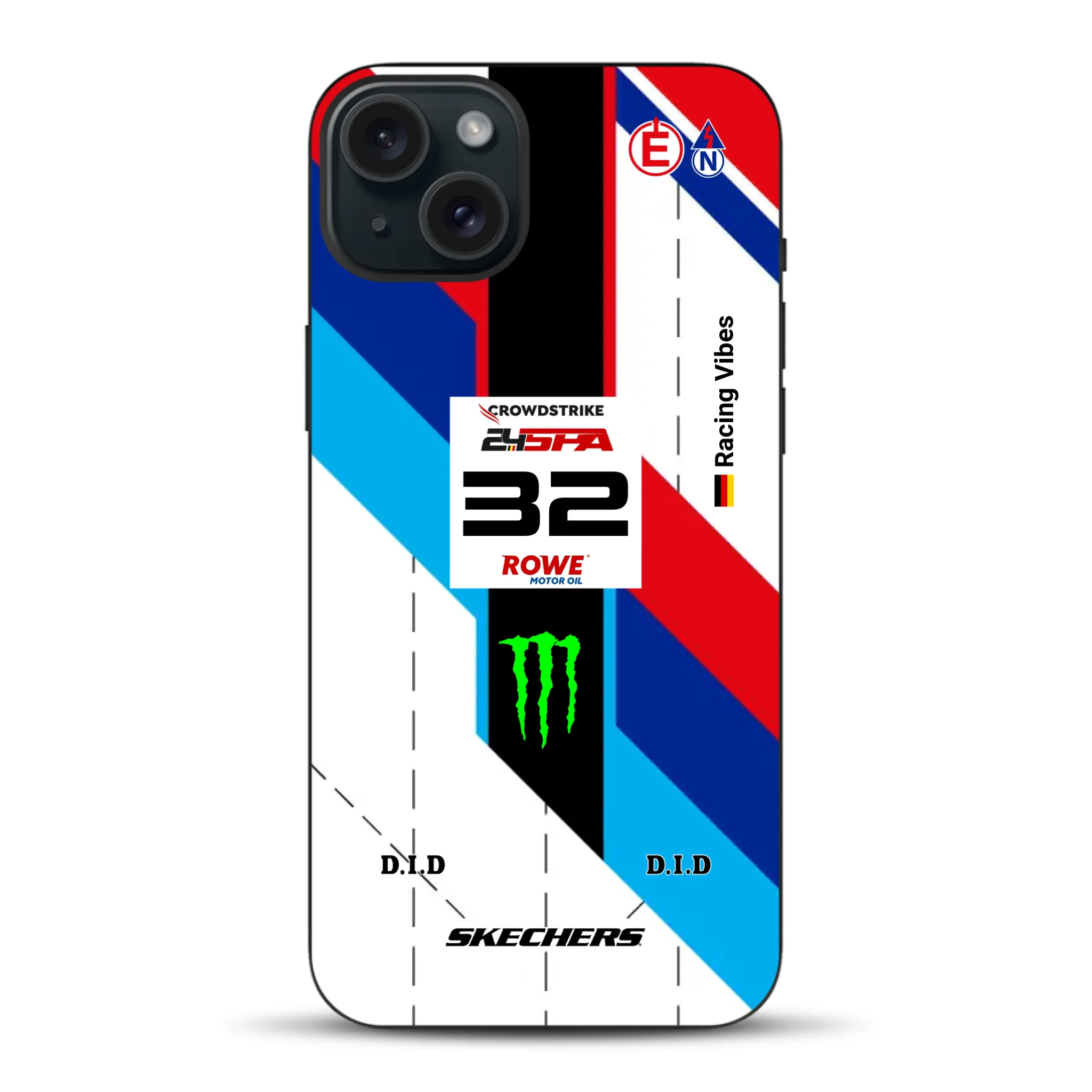 WRT M4 GT3 24h Spa 2024 Livery - Housse de téléphone portable personnalisée pour iPhone