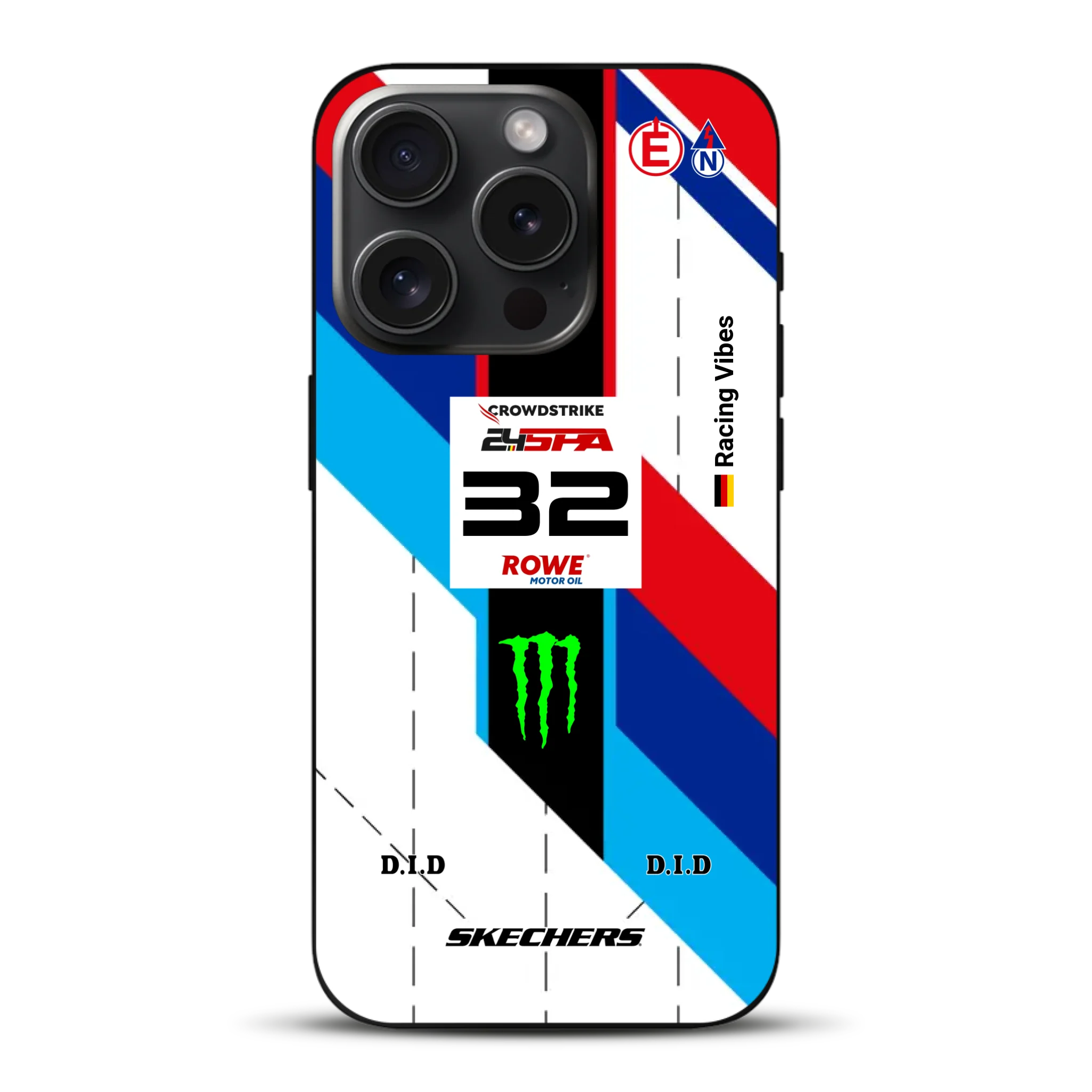 WRT M4 GT3 24h Spa 2024 Livery - Housse de téléphone portable personnalisée pour iPhone