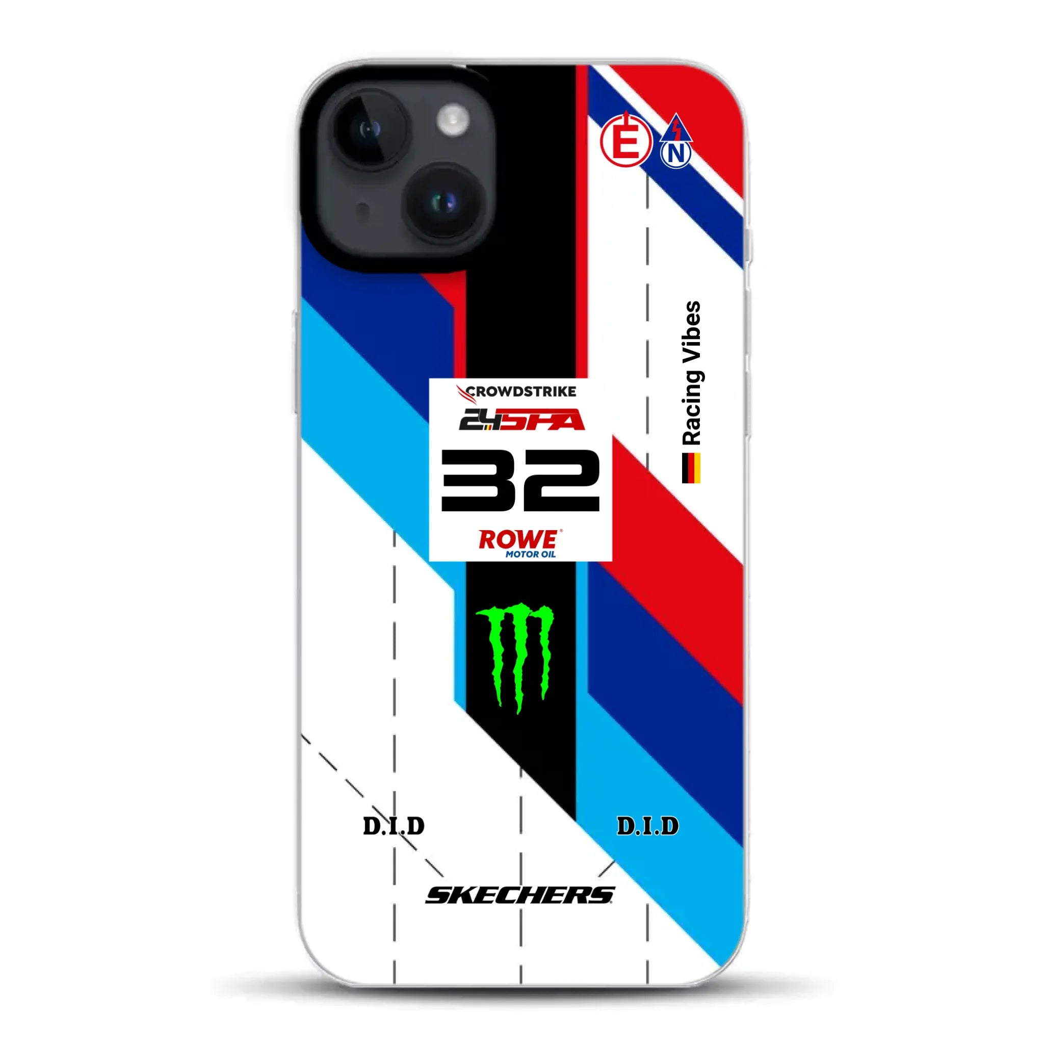 WRT M4 GT3 24h Spa 2024 Livery - Housse de téléphone portable personnalisée pour iPhone