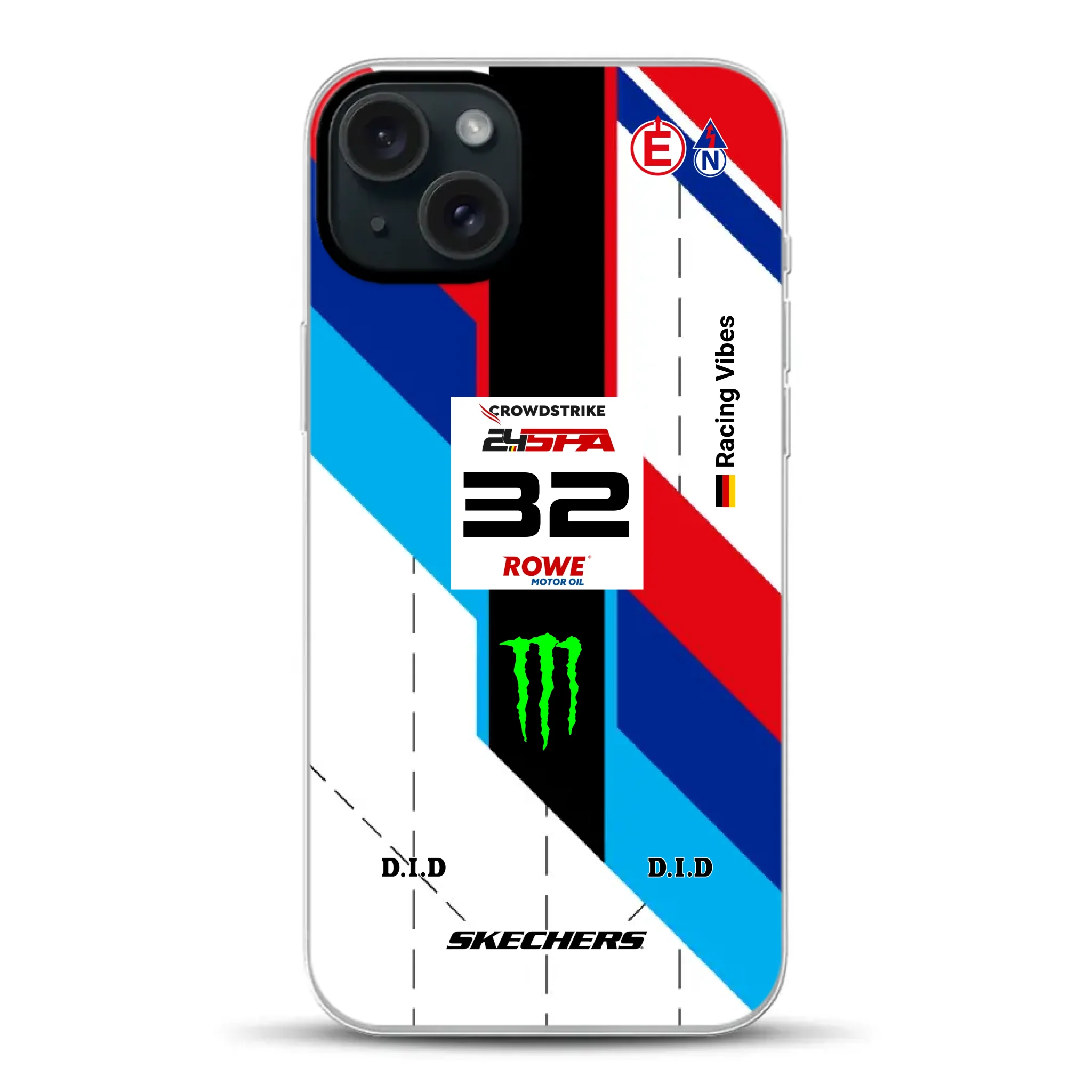 WRT M4 GT3 24h Spa 2024 Livery - Housse de téléphone portable personnalisée pour iPhone