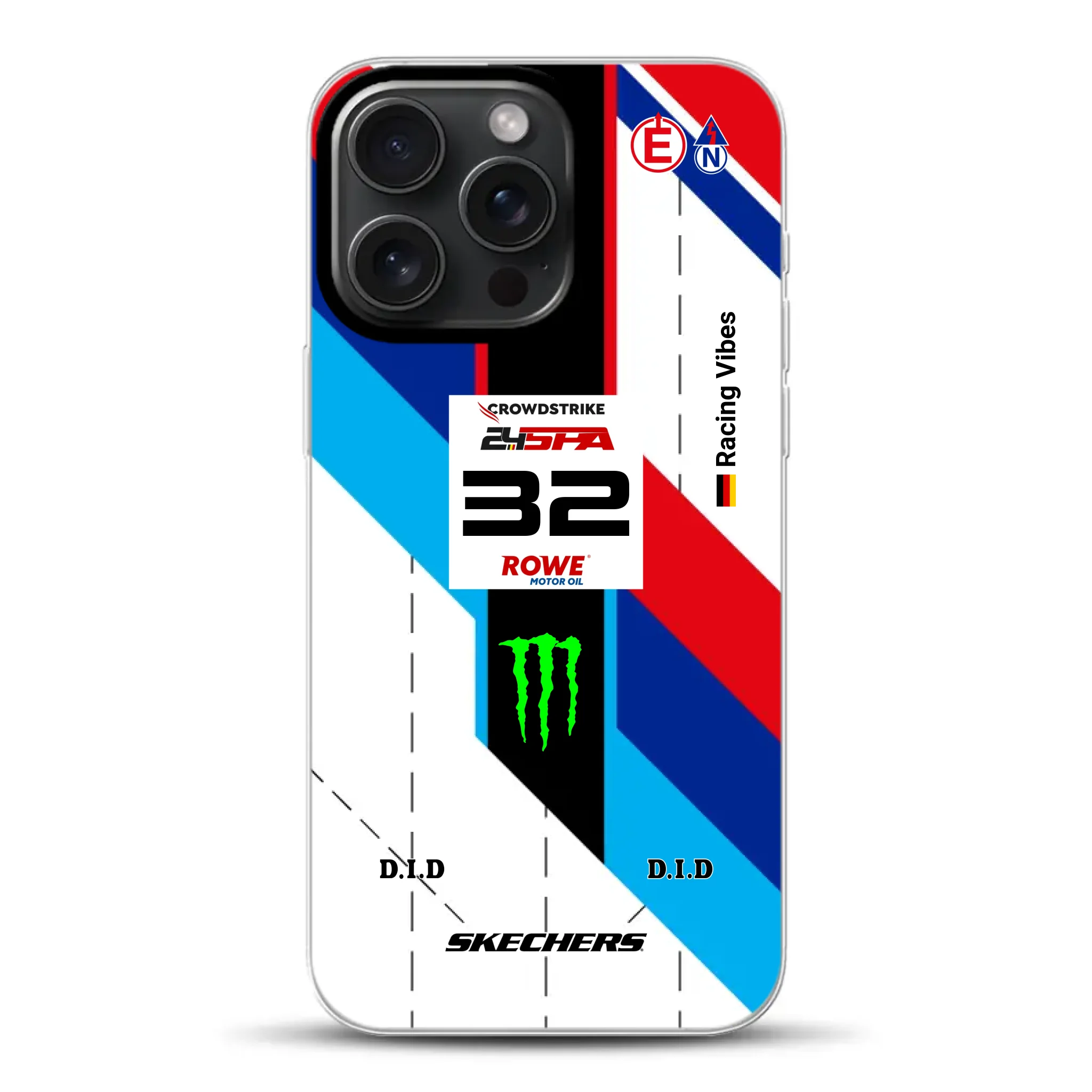 WRT M4 GT3 24h Spa 2024 Livery - Housse de téléphone portable personnalisée pour iPhone