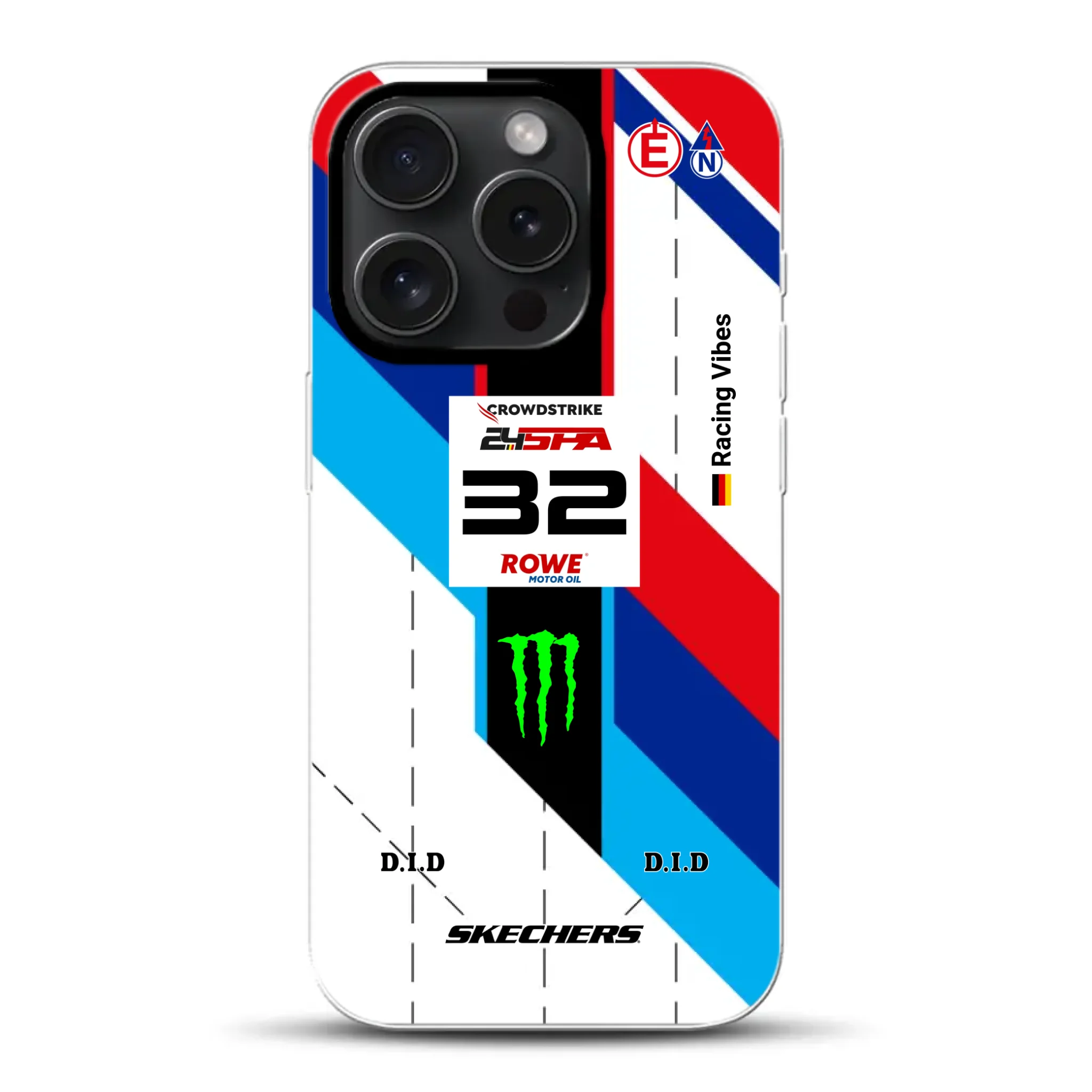 WRT M4 GT3 24h Spa 2024 Livery - Housse de téléphone portable personnalisée pour iPhone